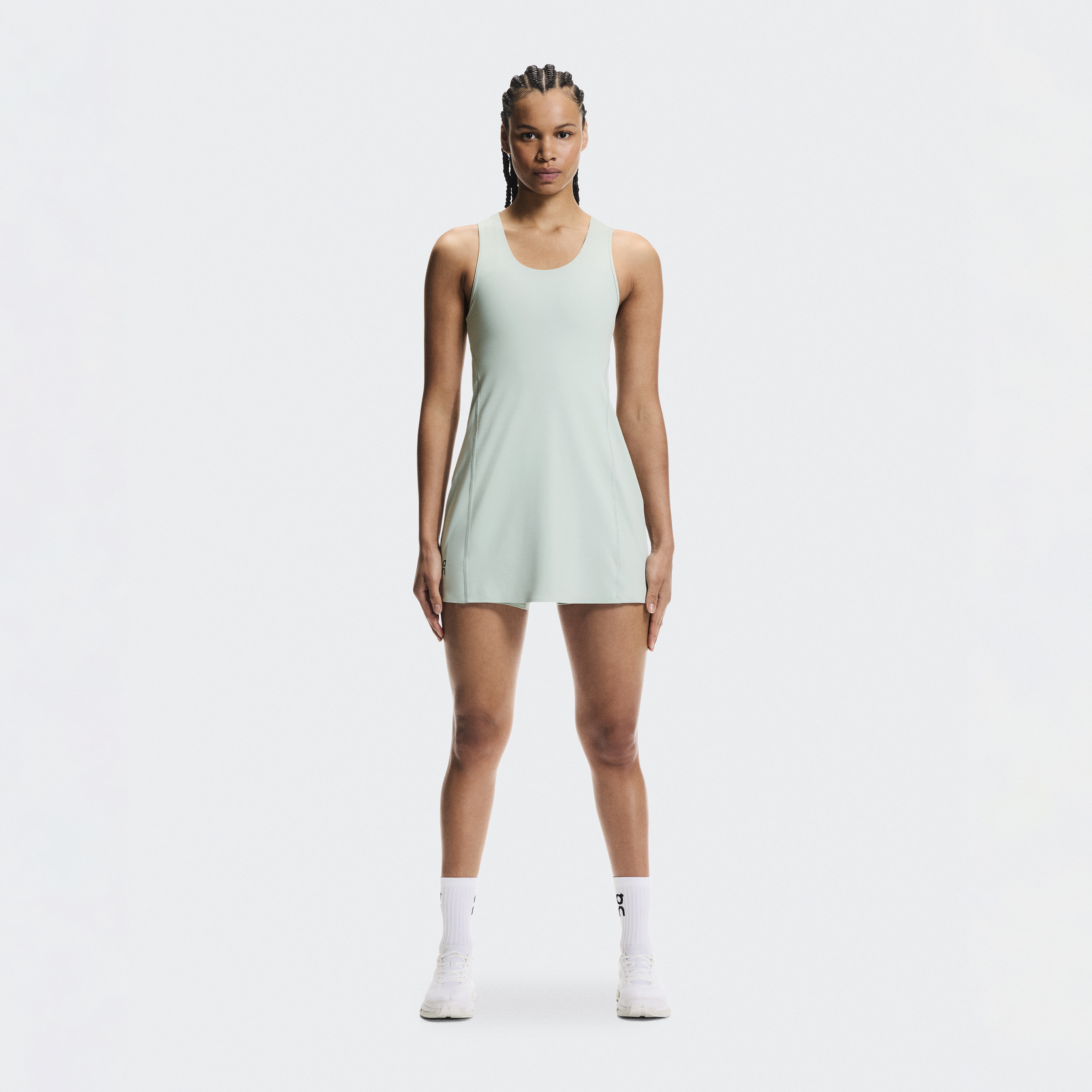 Studio Dress in Mineral