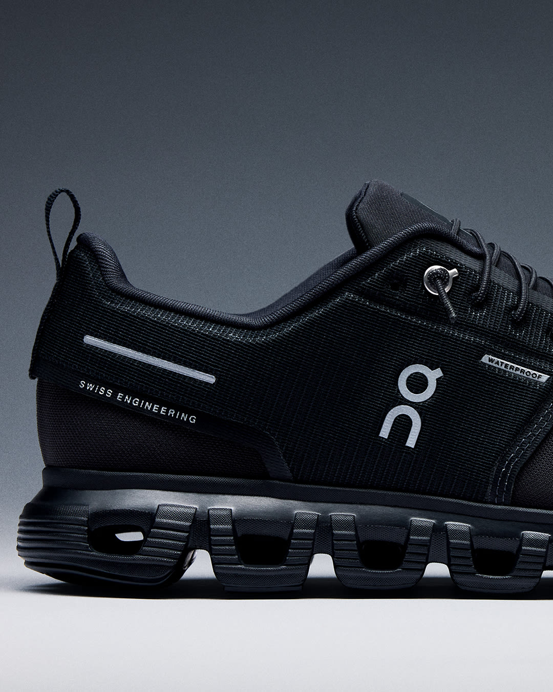 Mens On Cloudroam Waterproof Sneakers In Black | Soletrader Mens On Cloudroam Waterproof Sneakers In Black | Soletrader