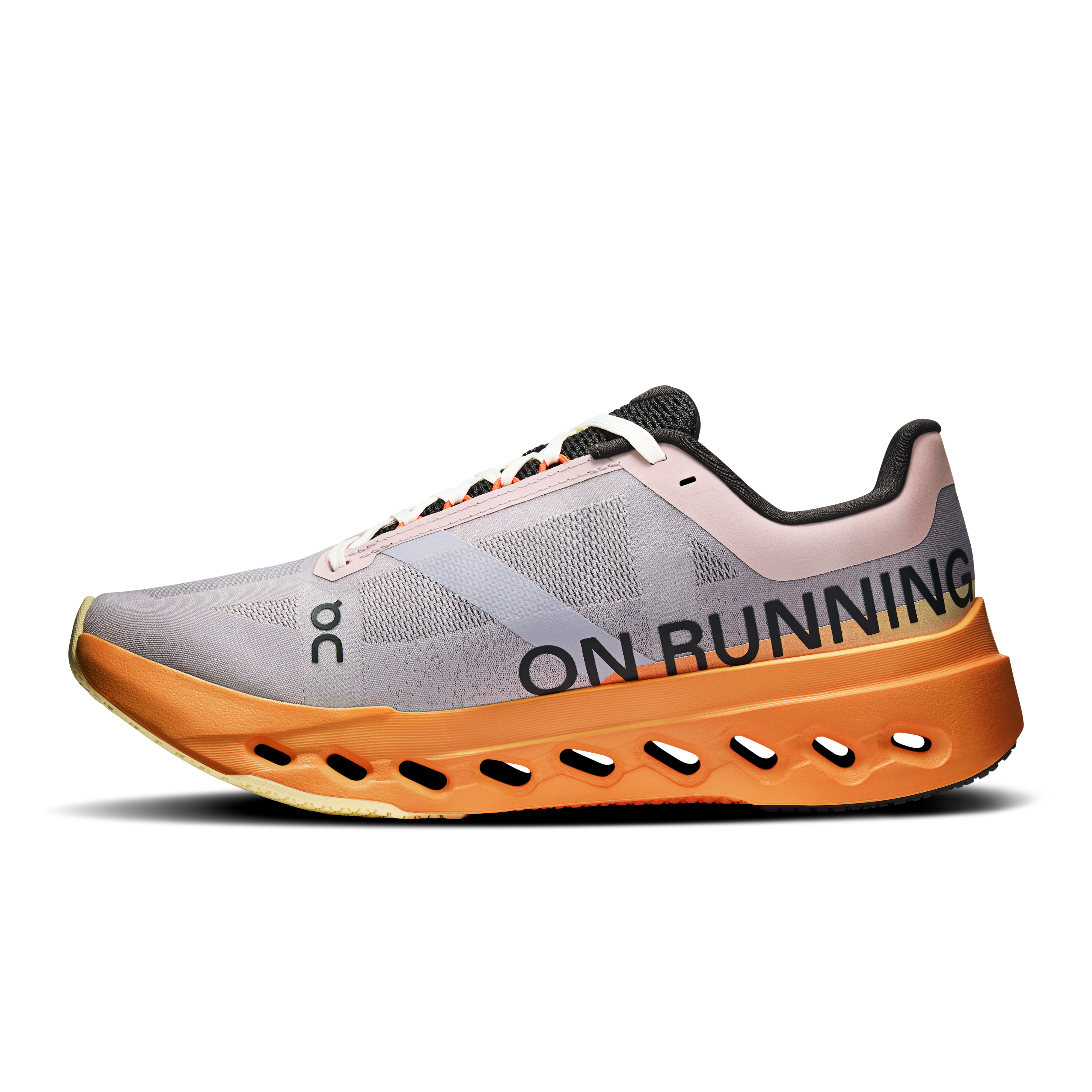 On Cloudsurfer Next Lilac & Tangerine Feminino Corrida de rua Tênis