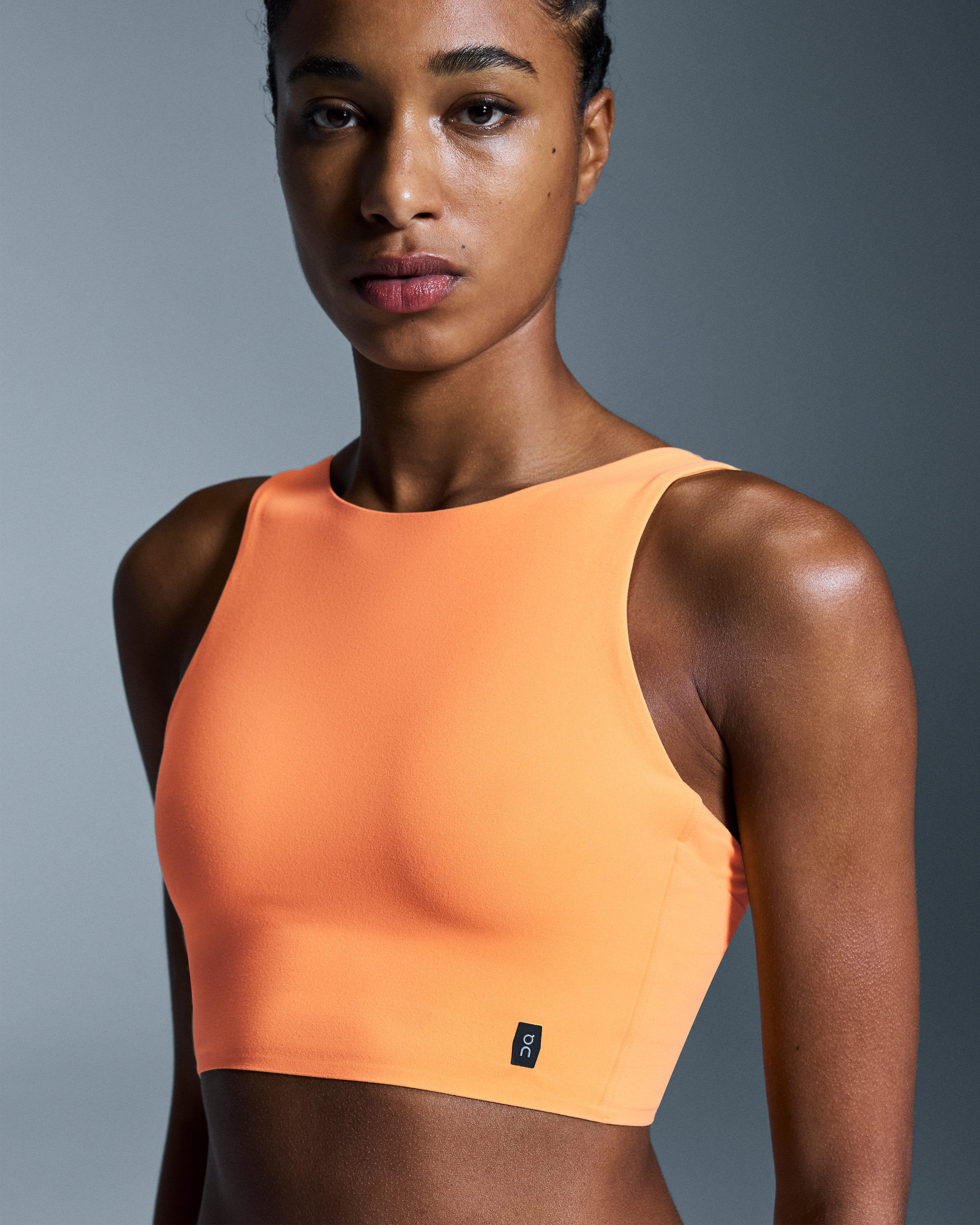 Core 2-in-1 CropWomen / Tangerine / L