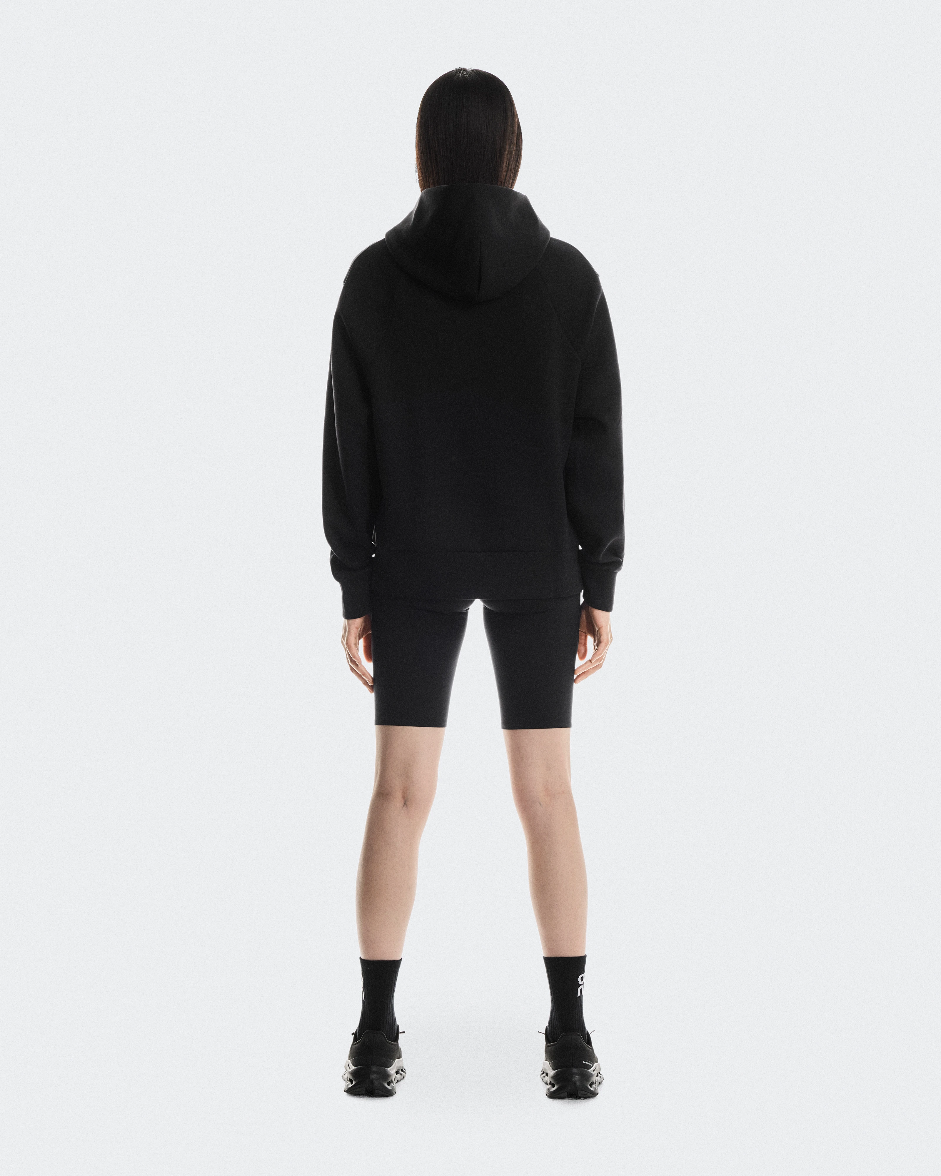 On Focus Tech Hoodie Black Women Hoodies and sweatshirts