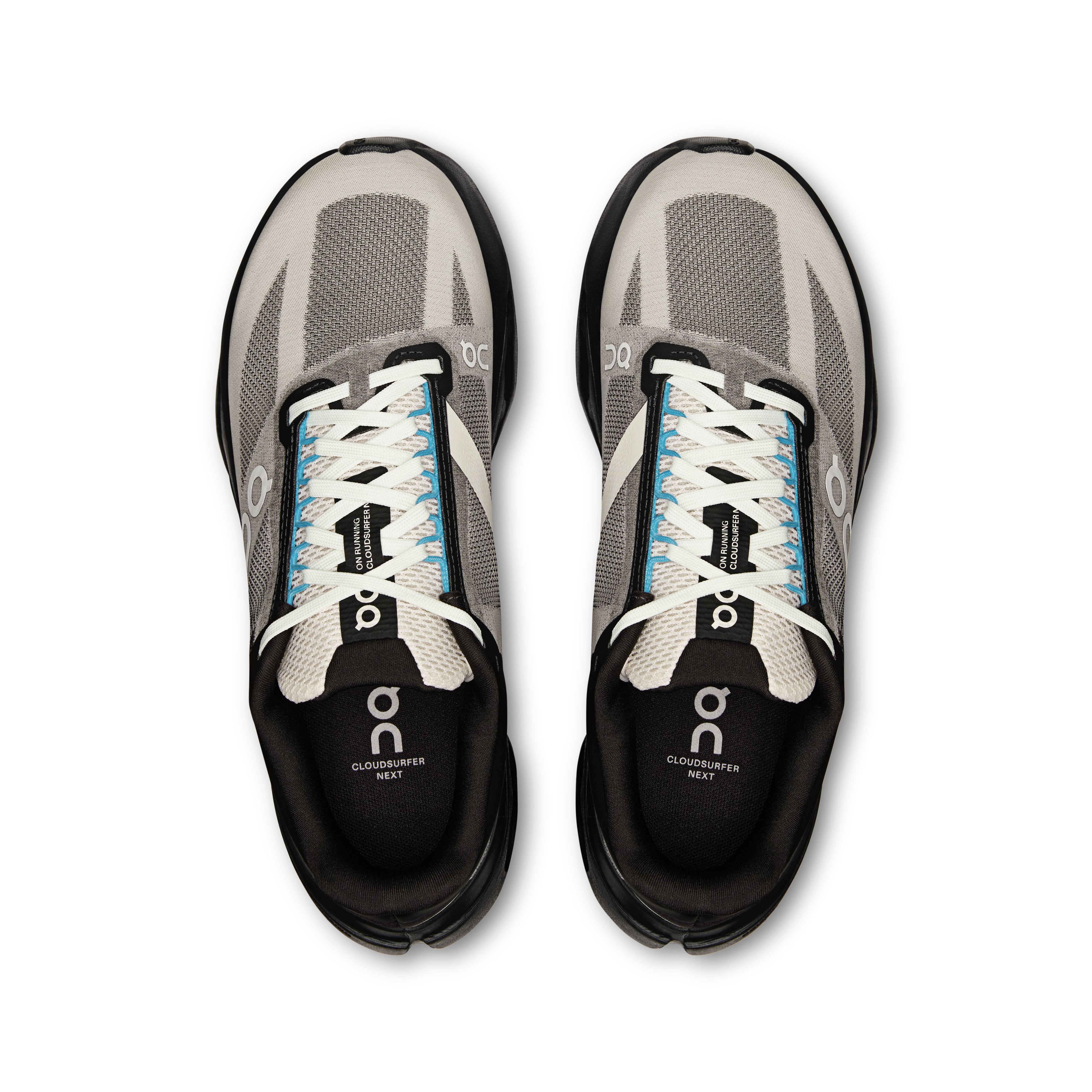 On Cloudsurfer Next Lumos Black & Dew Damen Strassenlauf Schuhe