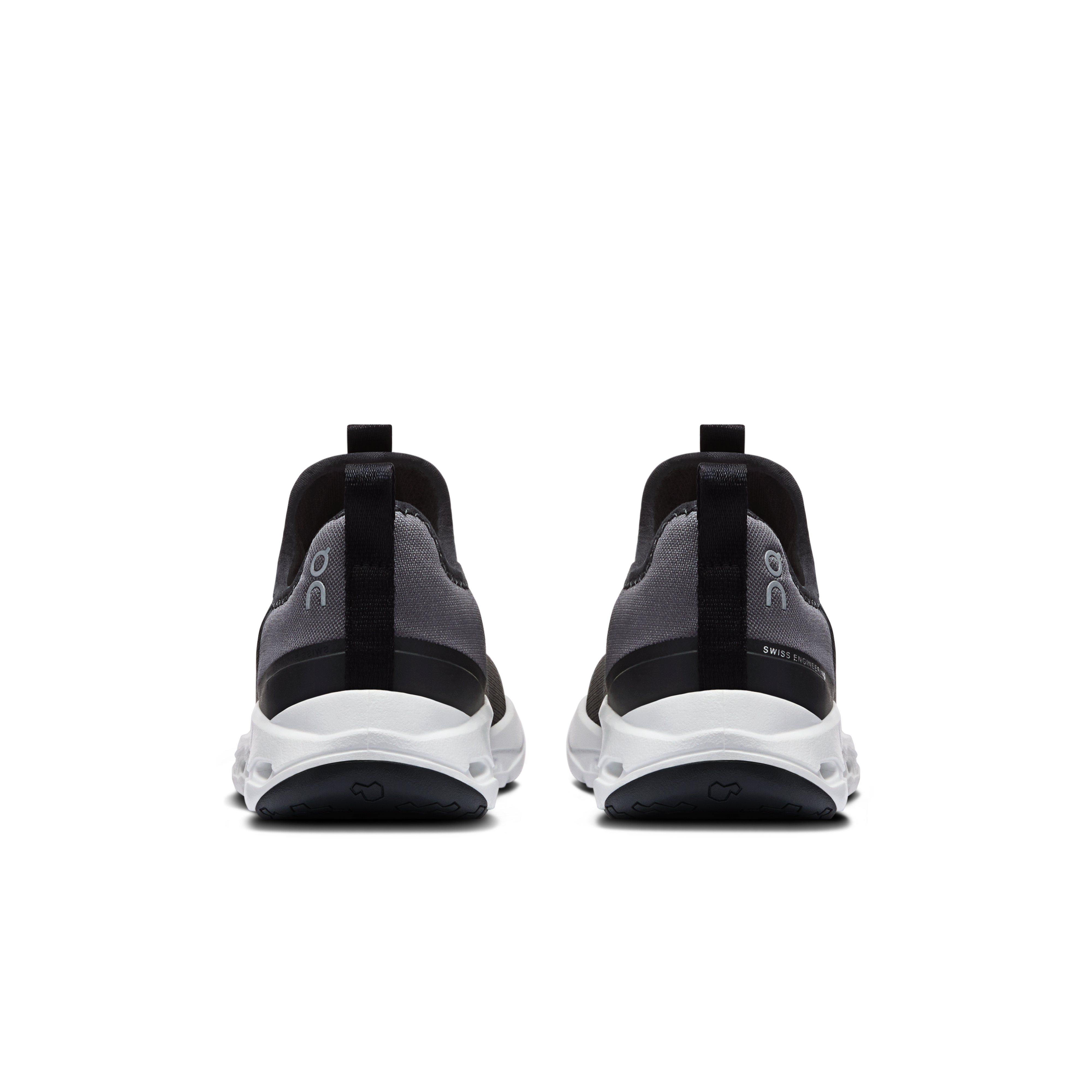 On Cloudleap Black & White Kids Active life Shoes