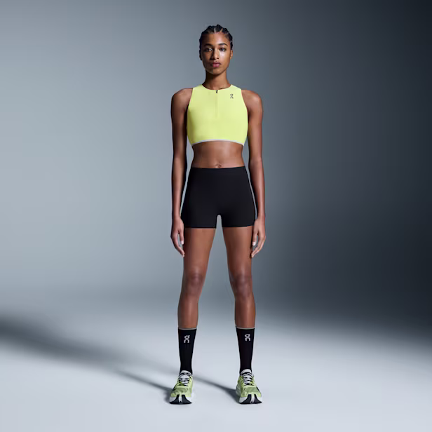 Race Tights Short in Black