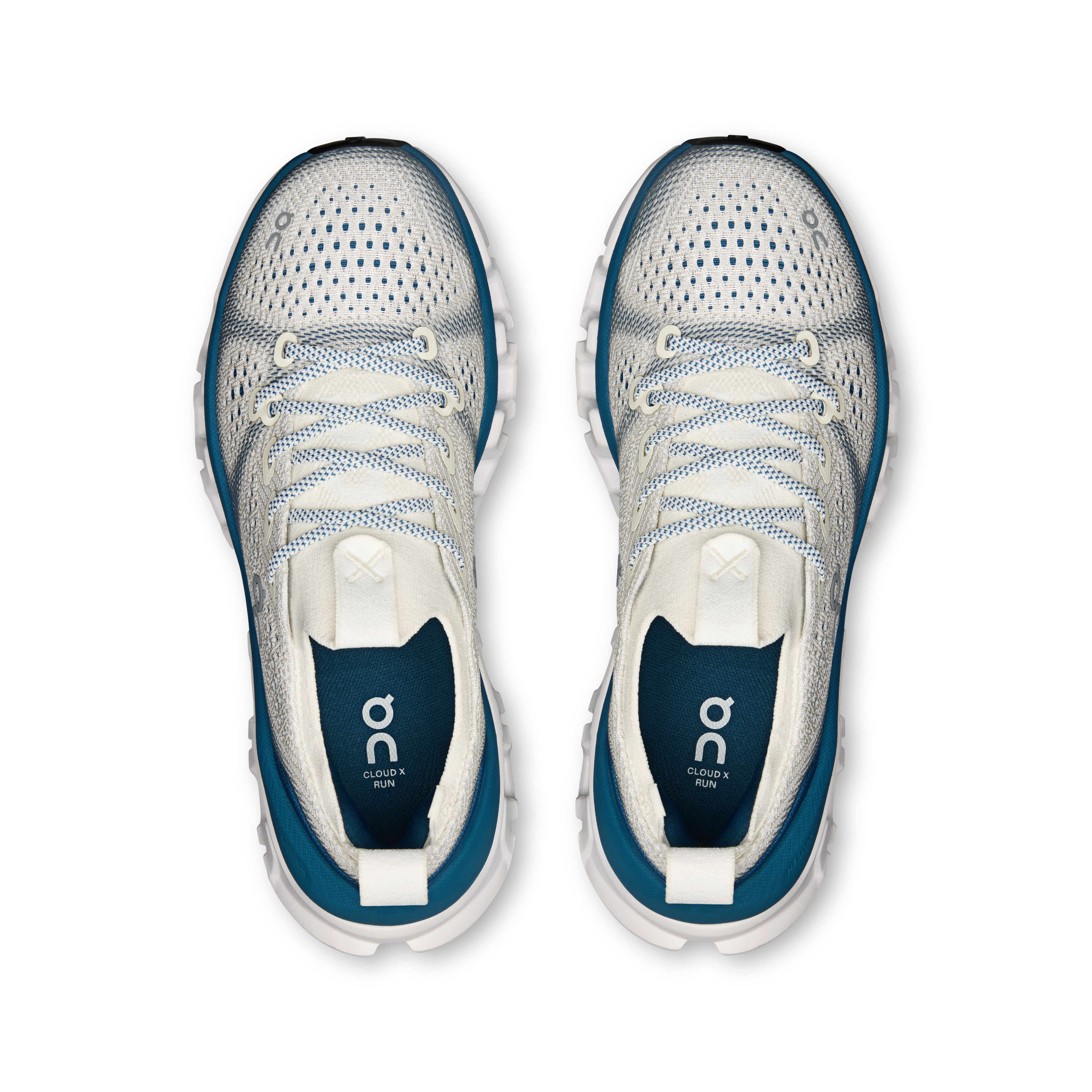 On Cloud X Tempo Ivory & Storm Women Active life Shoes