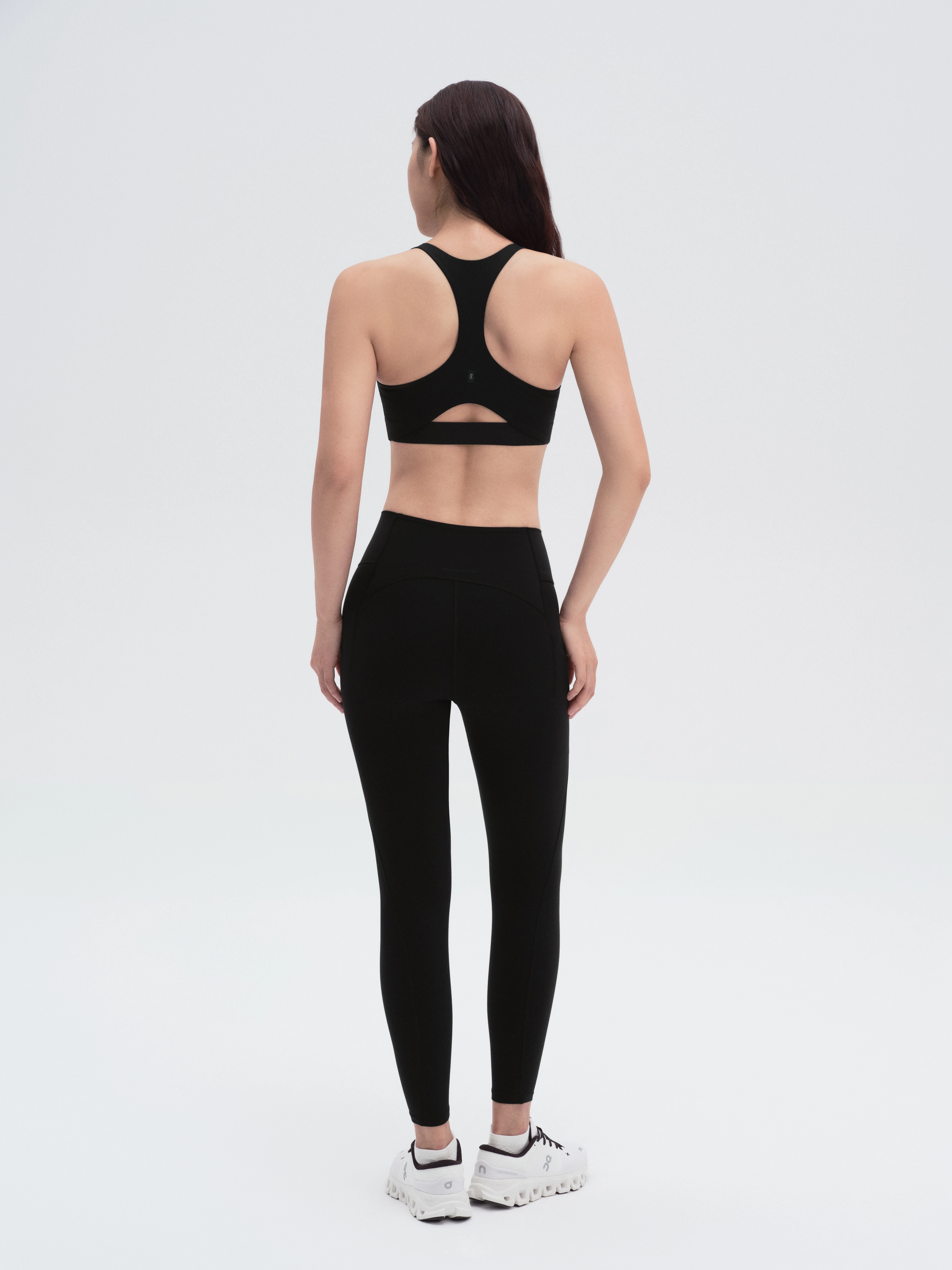 On Studio Leggings 7/8 A 24" Black 여성 타이츠