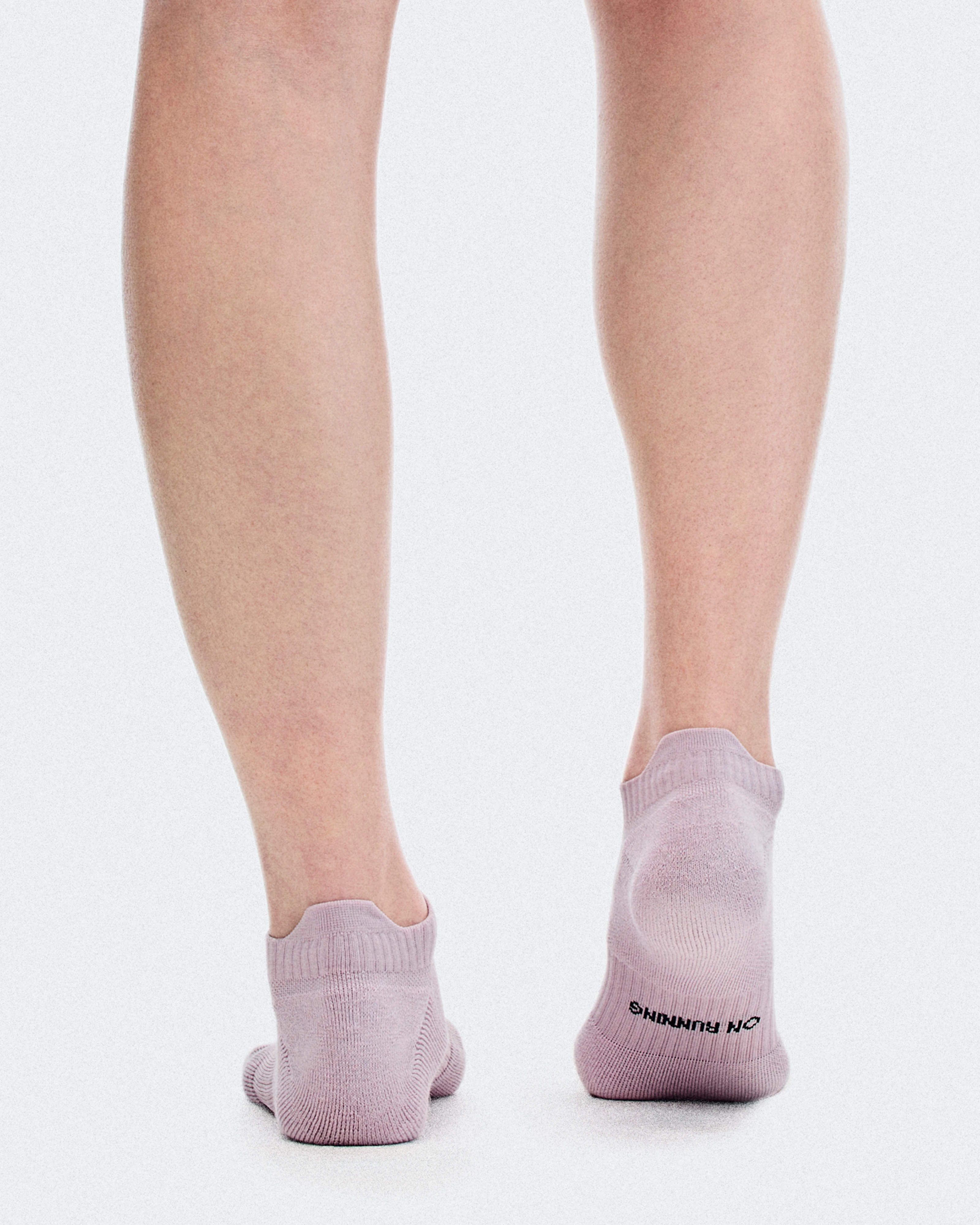 On Core Run Sock Low 2P Foxglove & Mallow Unisex Calcetines
