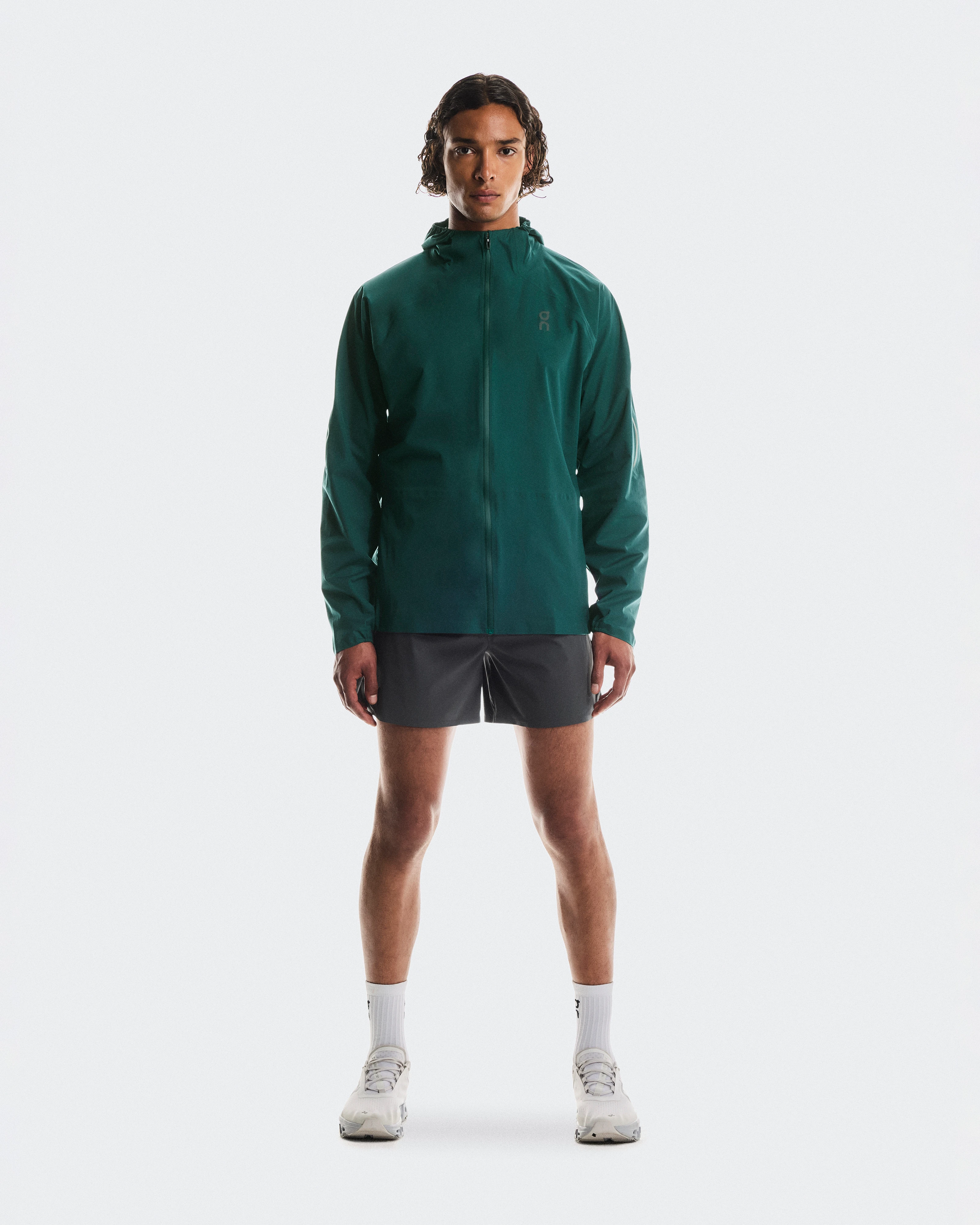 On Performance Jacket Waterproof Spirulina Hombre Chaquetas