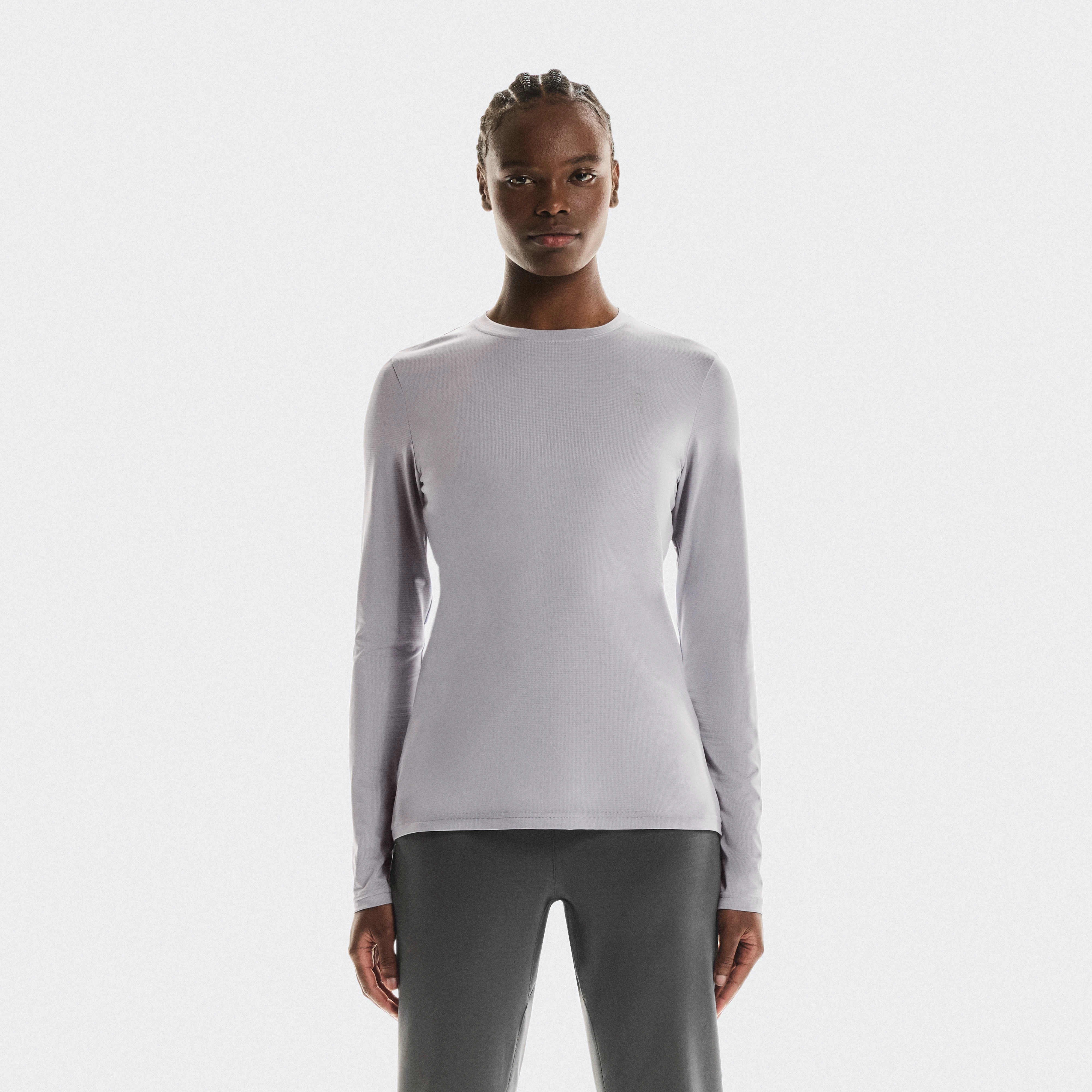 On Core Long-T Pink Women Women – Cold-weather runs, basics, recovery Tops and t-shirts