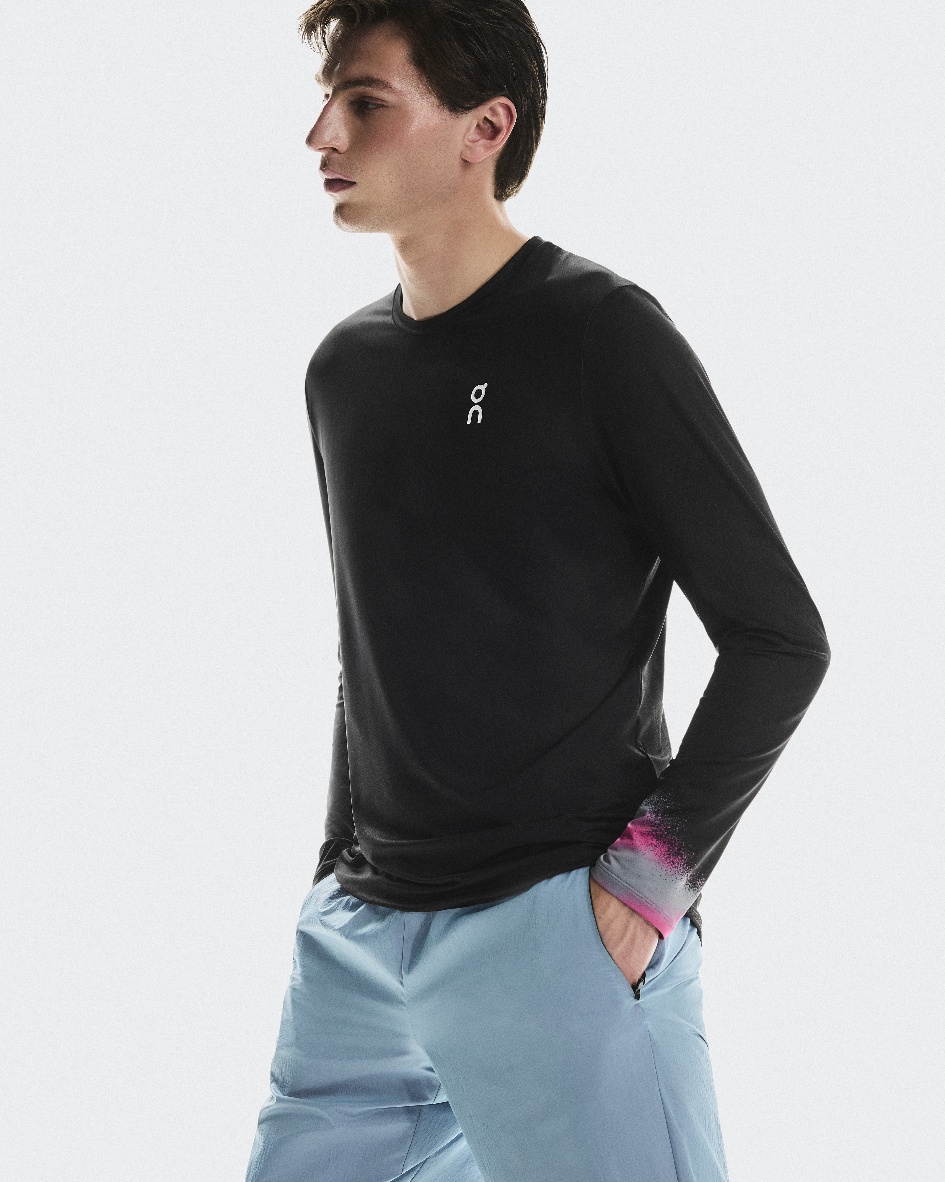 Men's Court Long-T | Black & Grey | On United States