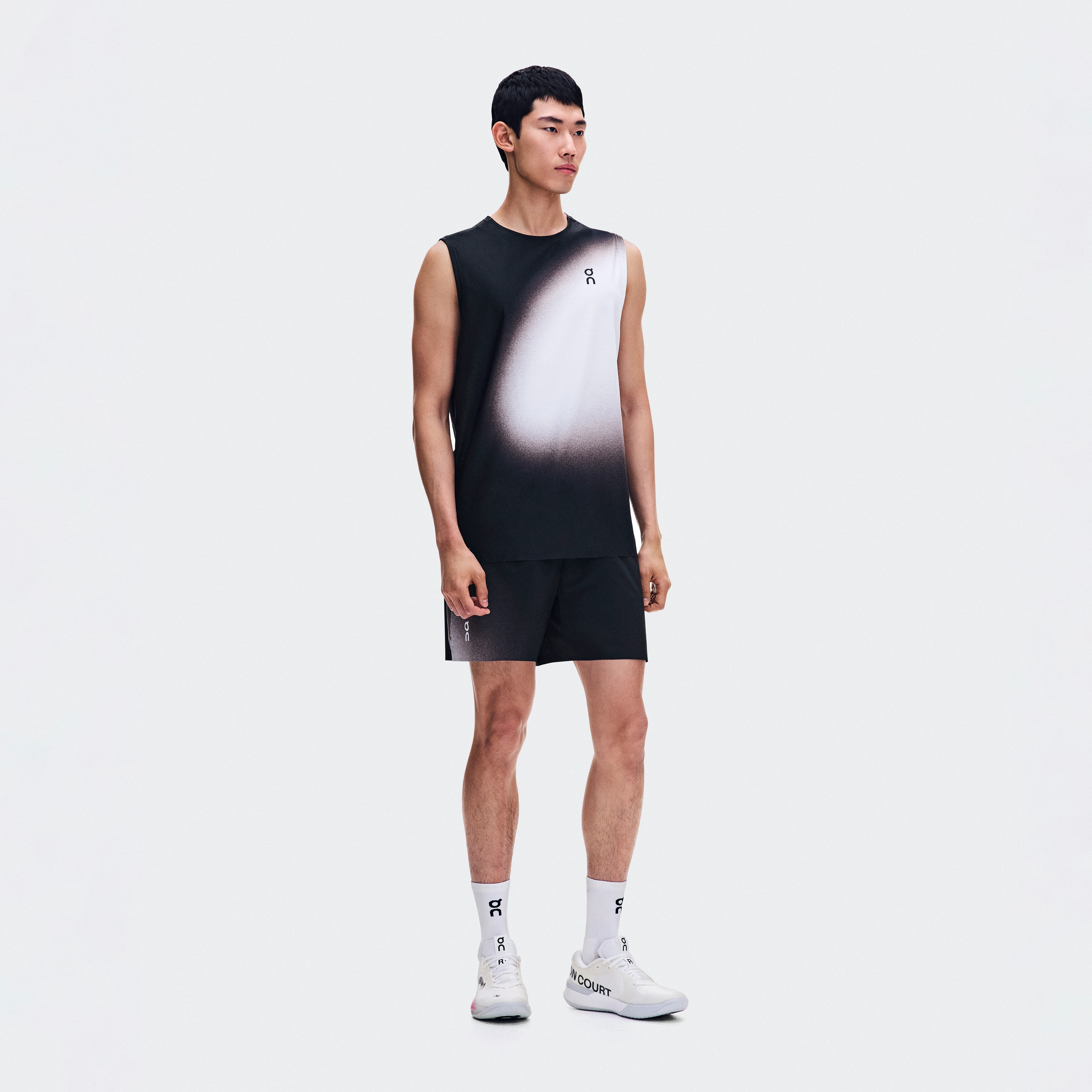On 5" Court Shorts Swing Black & Mulberry Homme – Tennis, sports de raquette Shorts Tennis