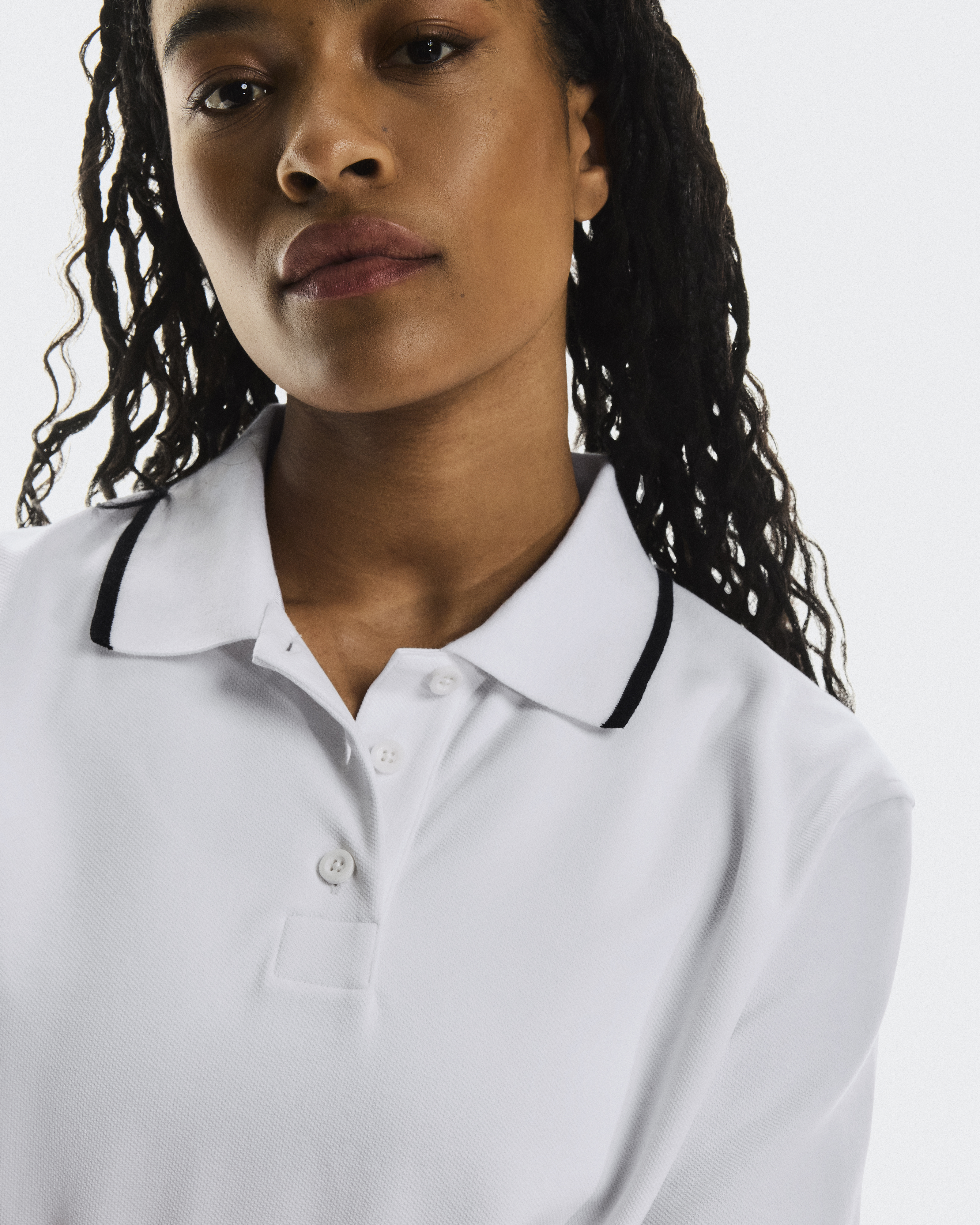 Women's Courtside Polo | White | On Japan