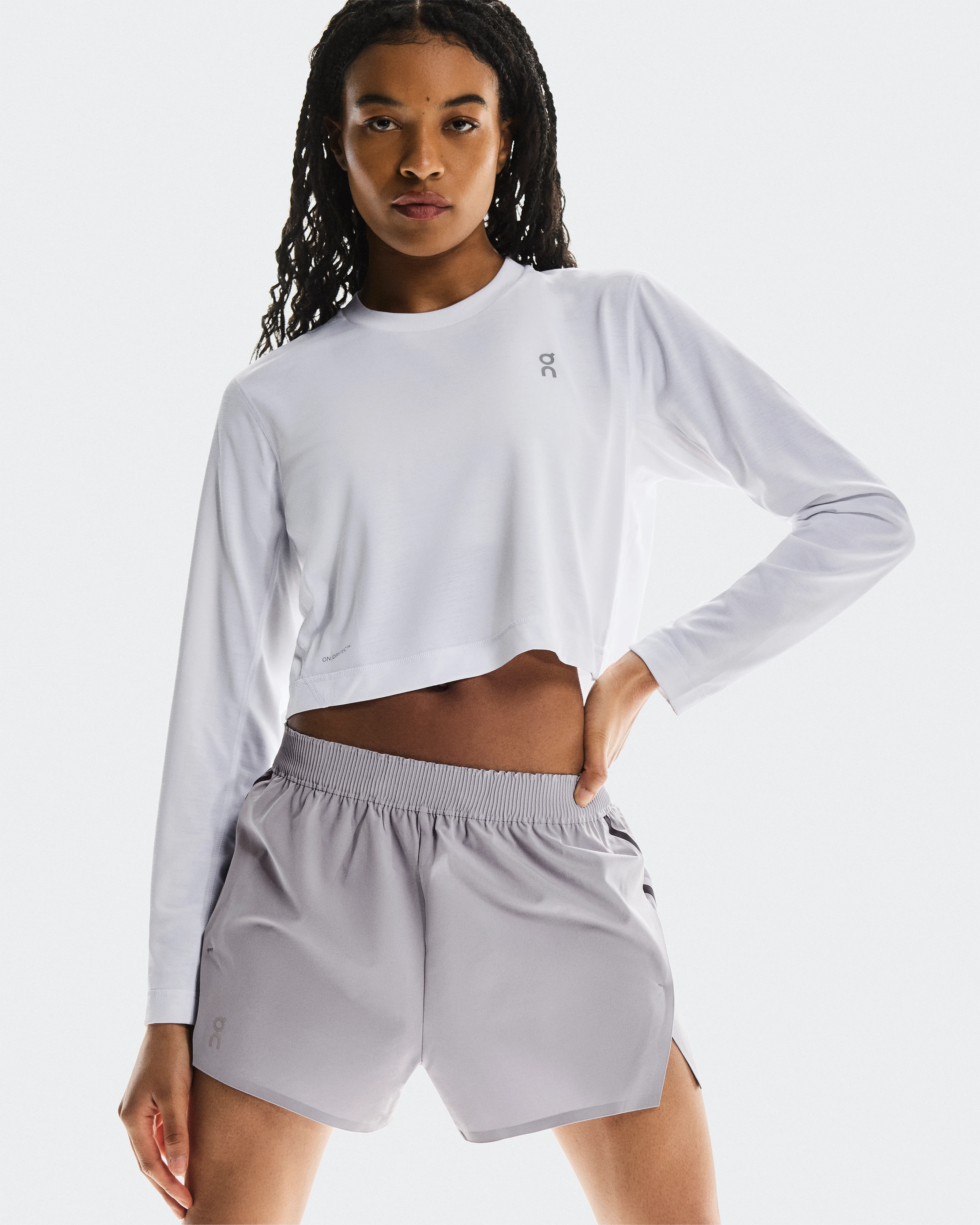 On Train Shorts Lilac Women Shorts