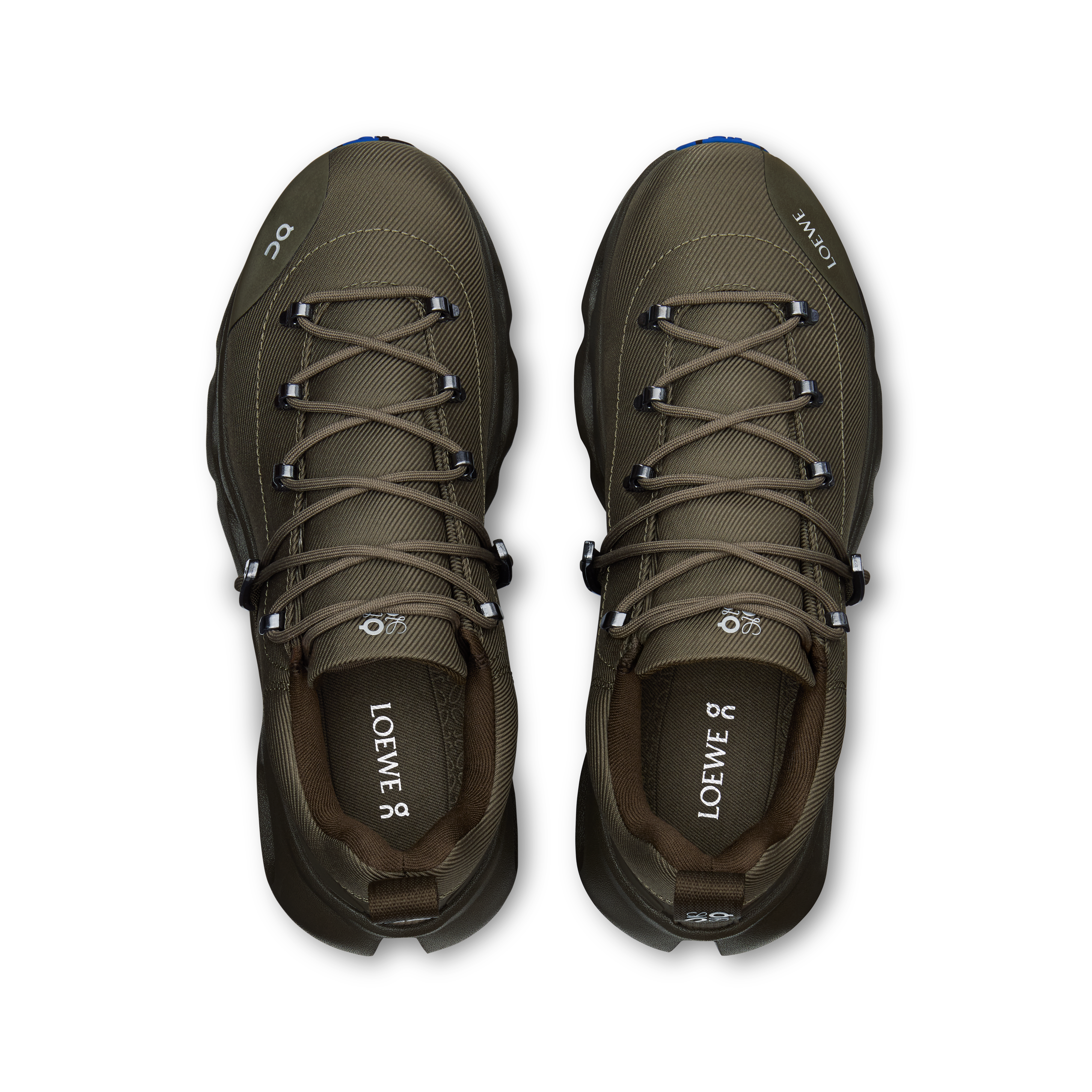 On Cloudsolo Hiker LOEWE Dark Khaki Mujer Vida activa Calzado