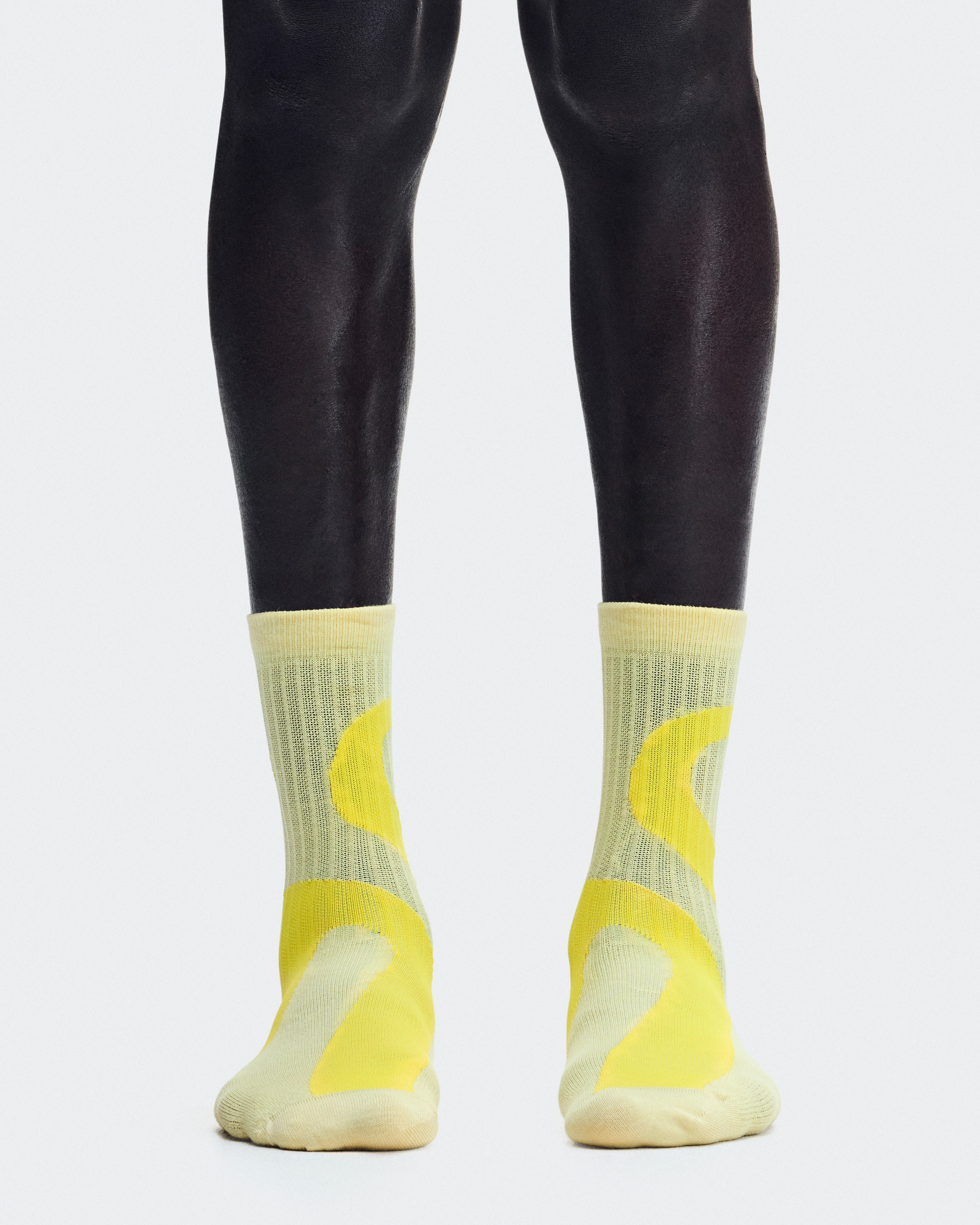 On Liquid Logo Sock High 2P Aconite & Endive Unisex Socken