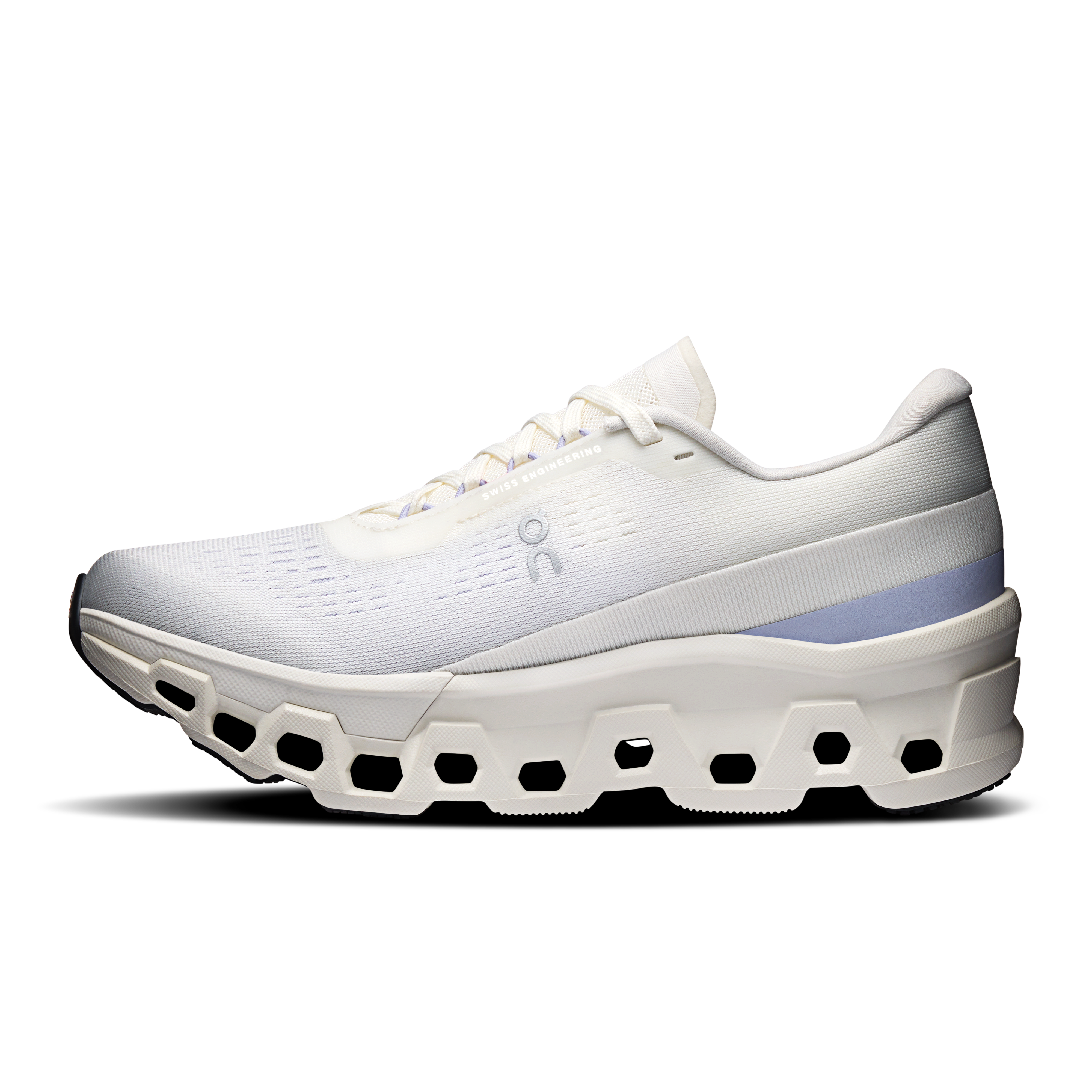 On Cloudmonster 2 Ivory & Nimbus Femme Running sur route Chaussures