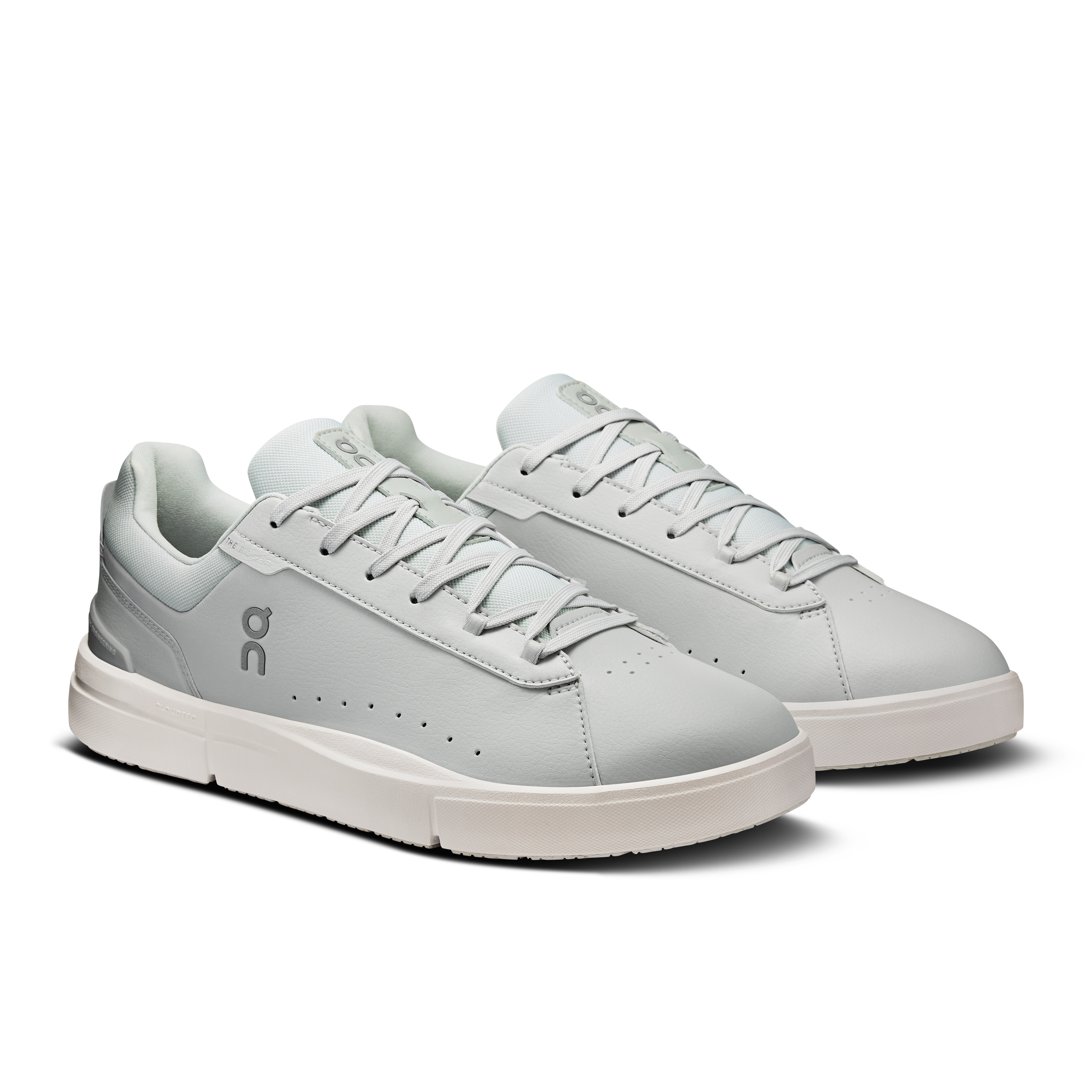 On THE ROGER Advantage Wolf & Glacier Men Tennis Shoes