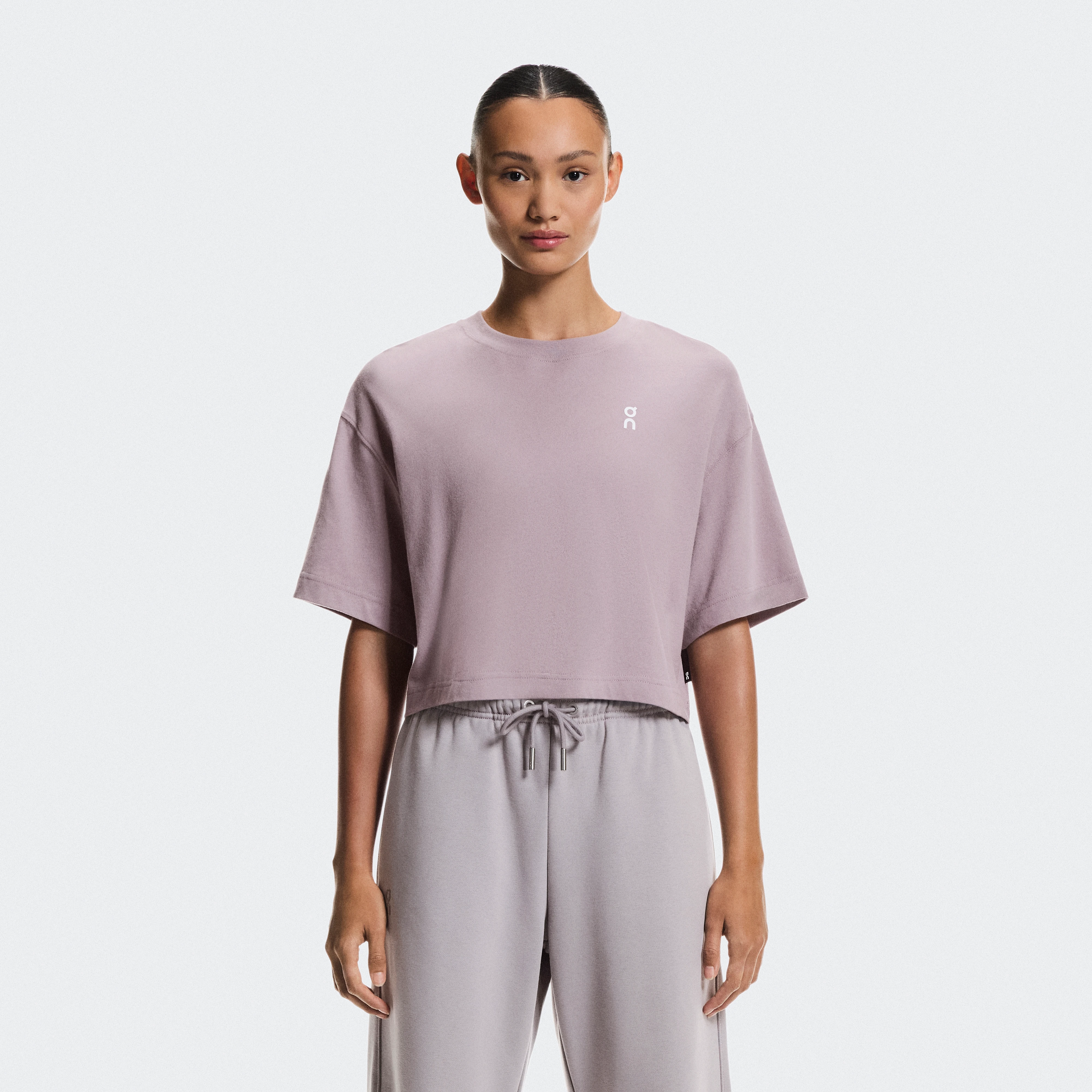 On Club Boxy-T Blue Women Women – All-day wear, recovery, travel Tops and t-shirts