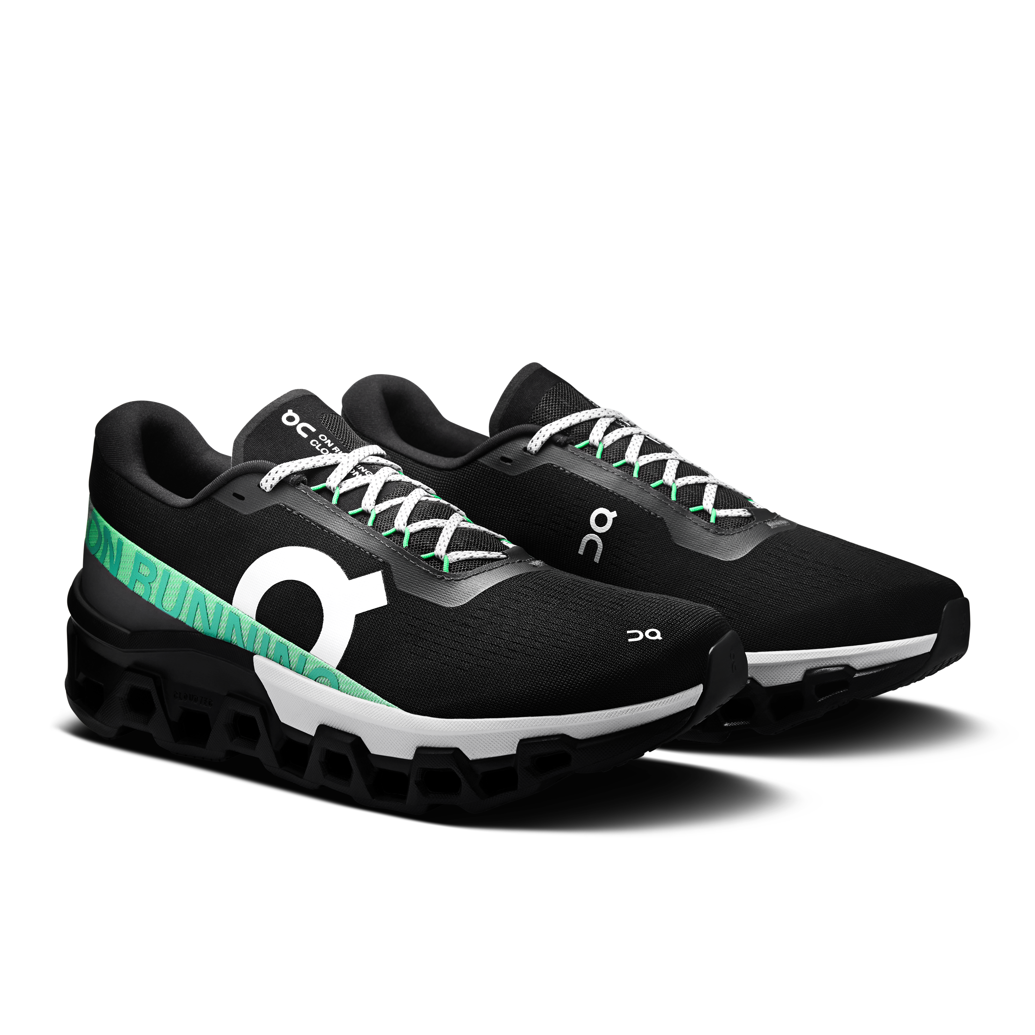 Cloudmonster 2Men / Black | Glacier / 40.5