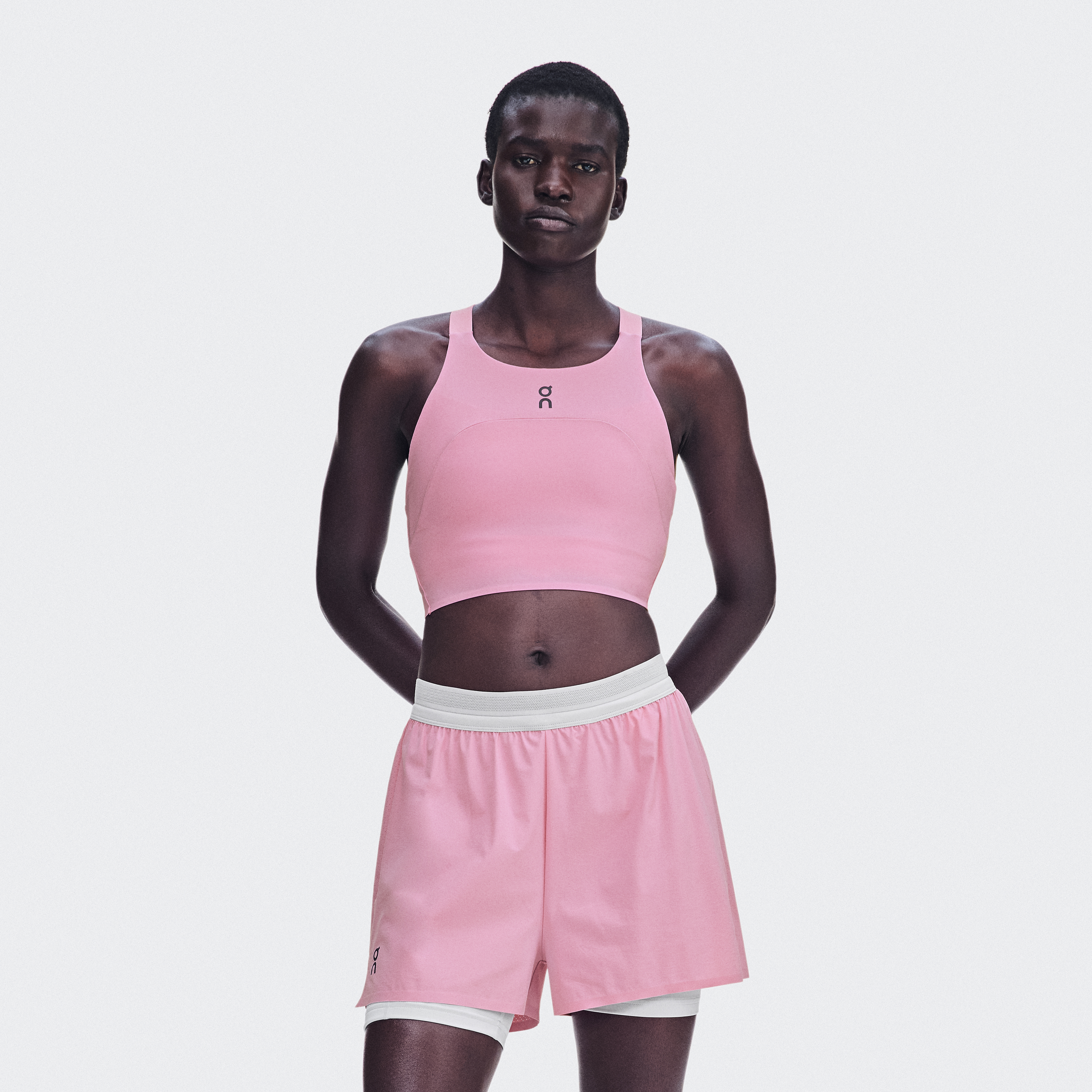 Performance Crop Shirt in Magnolia