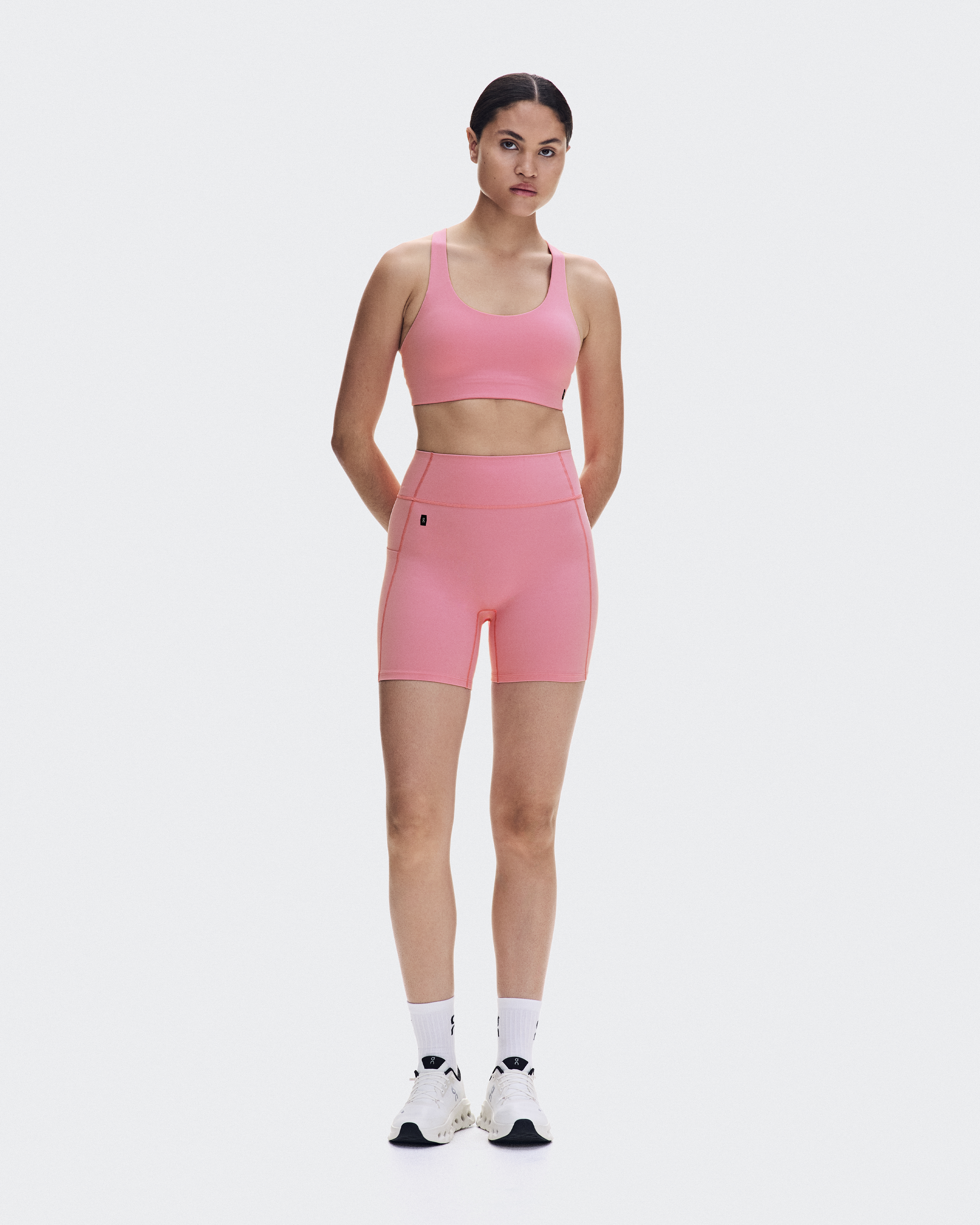 Studio Racerback Bra in Magnolia