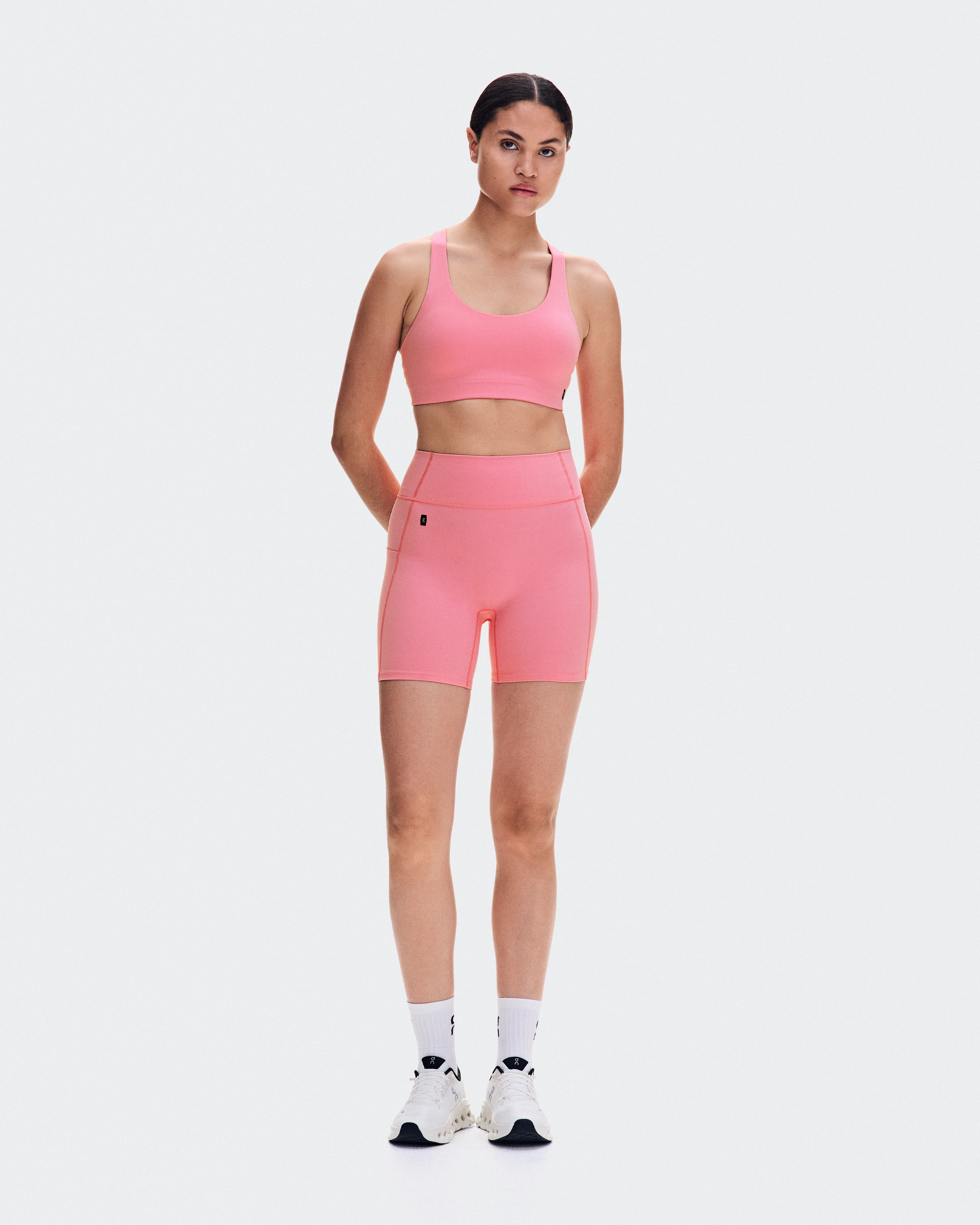 On Studio Racerback Bra Magnolia Feminino Tops