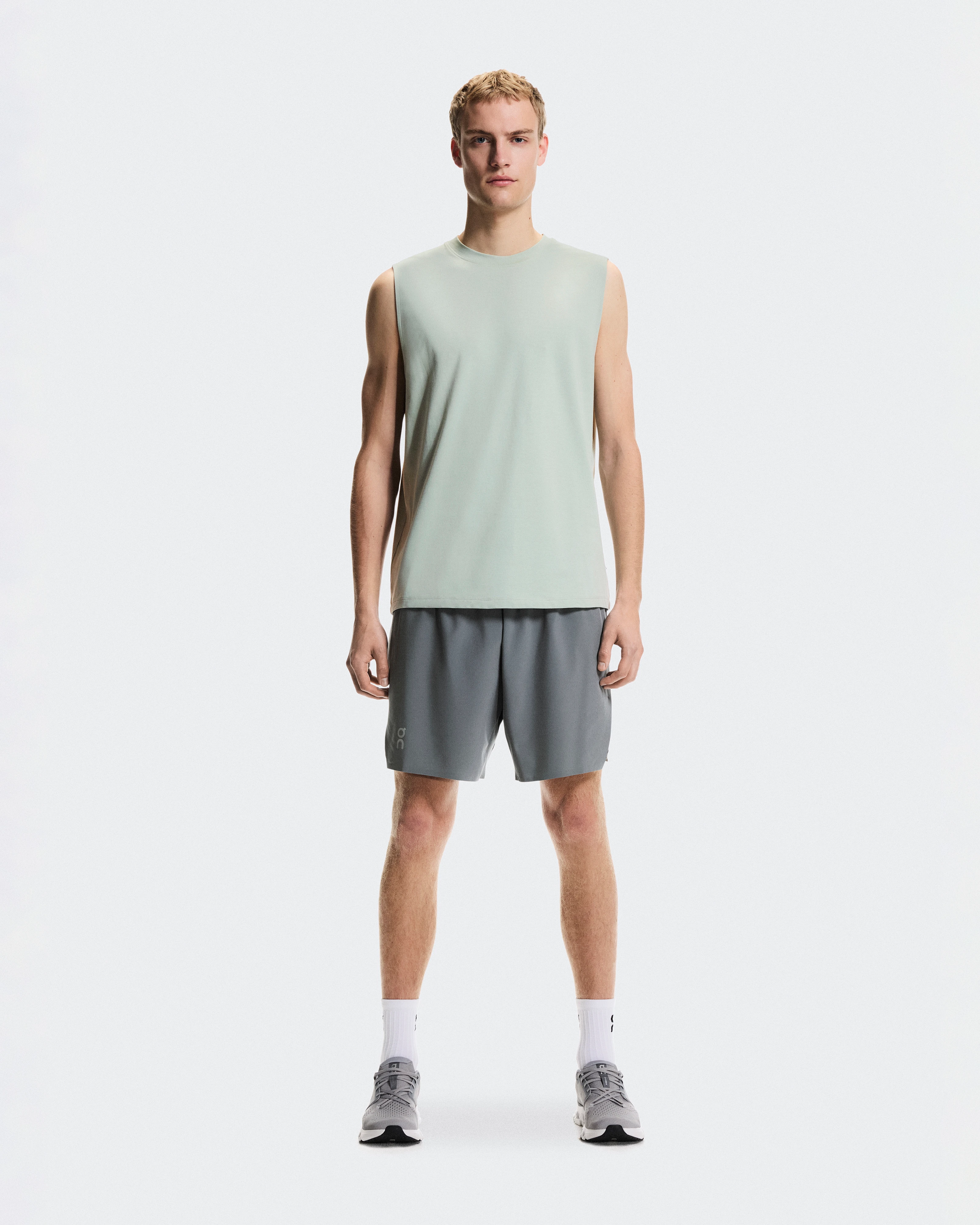 On Focus Tank Mineral Men Tops and t-shirts