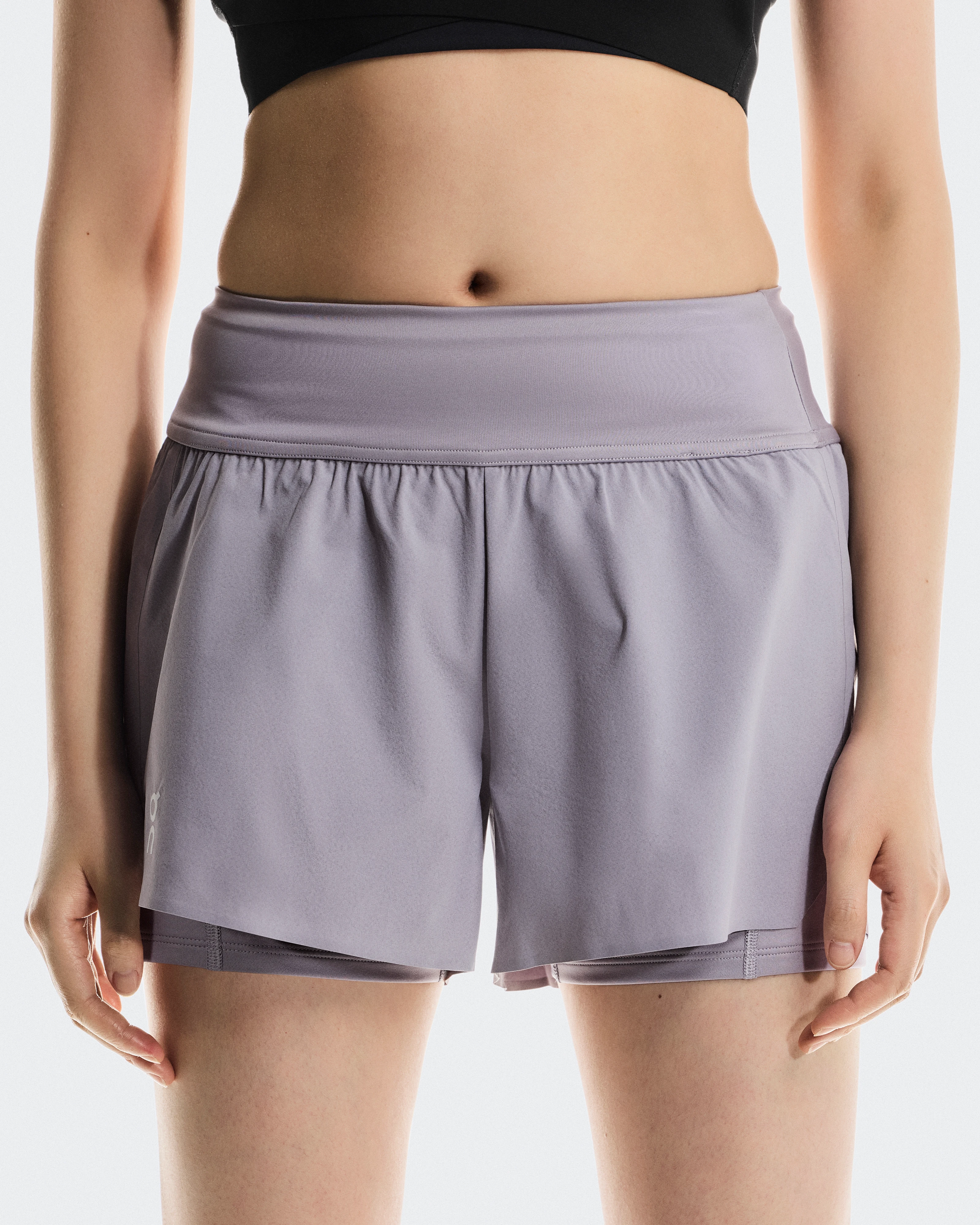 On Court Shorts Lilac Women Shorts