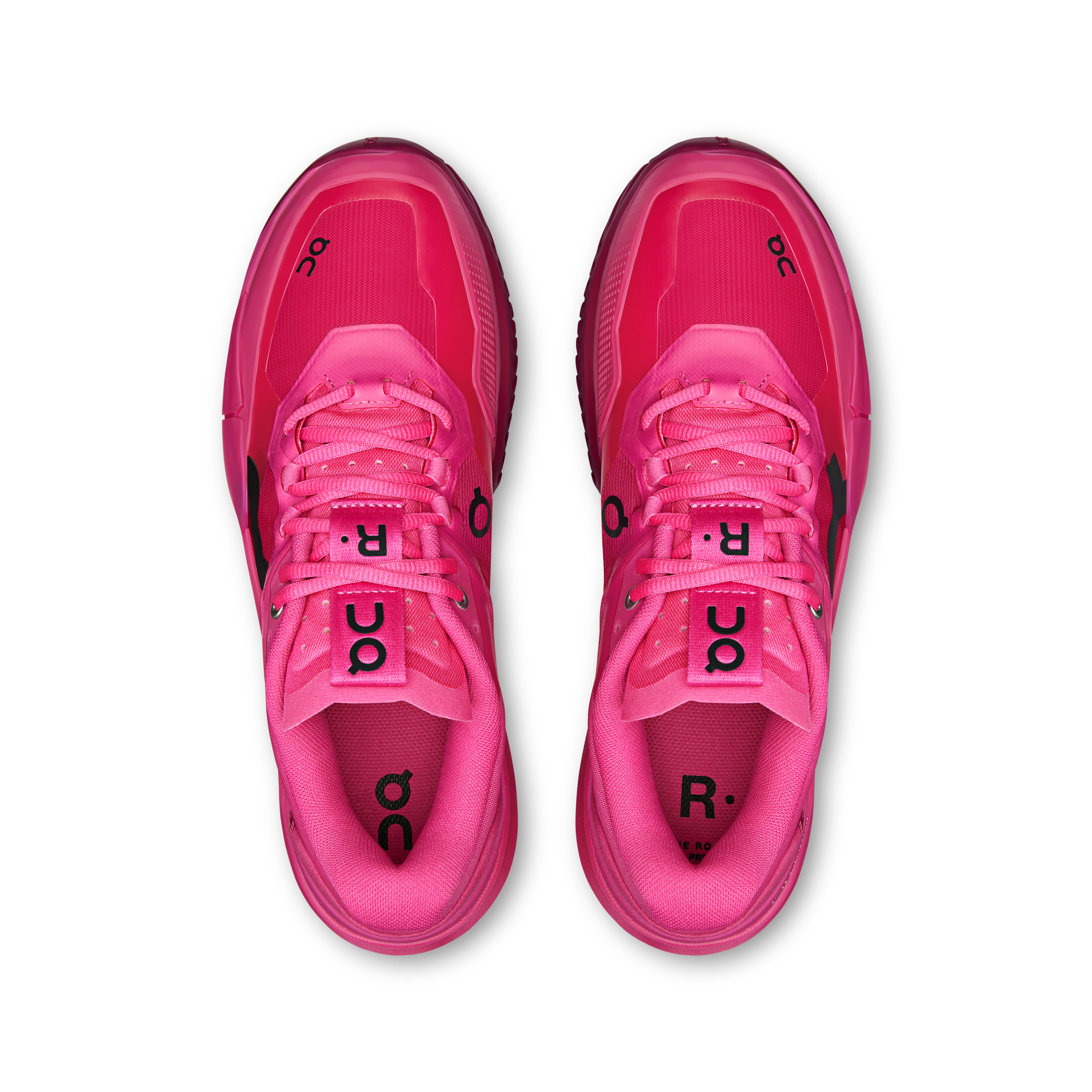 On THE ROGER Pro 2 Pink & Grenadine Men Tennis Shoes