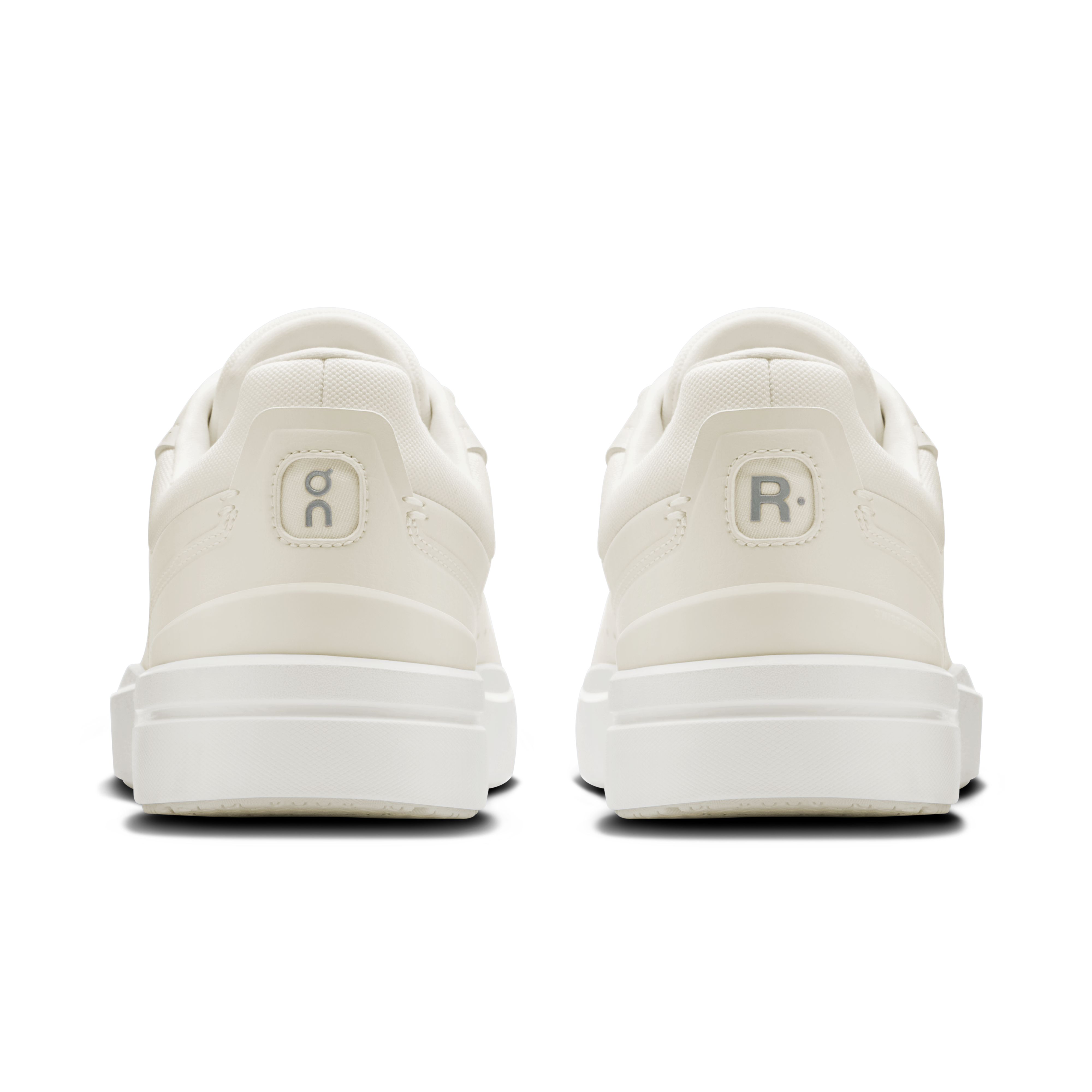 On THE ROGER Advantage Ivory & Ivory Men Tennis Shoes