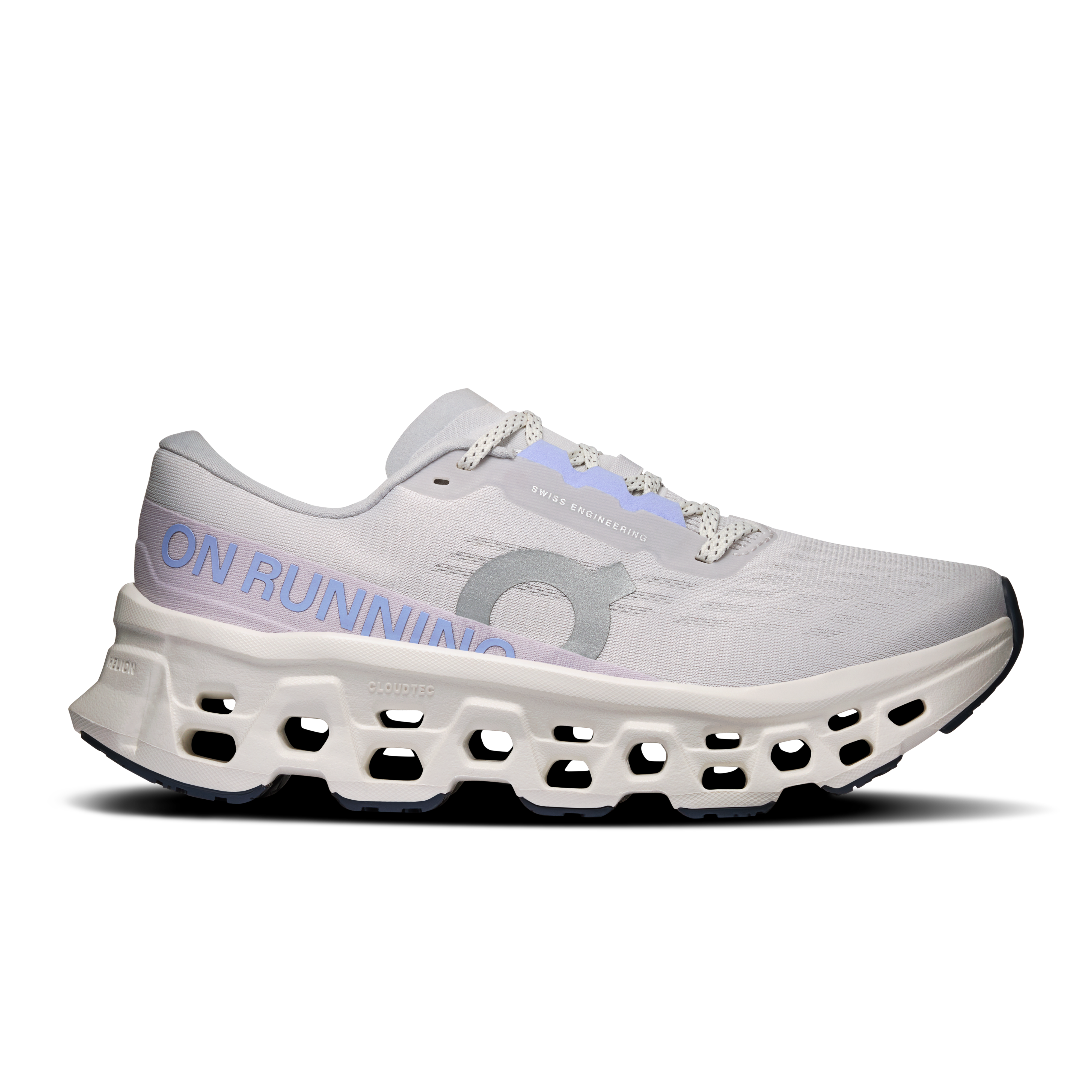 On Cloudmonster 3 Wide Frost & Ivory Femme – Running quotidien, foulées réactives Chaussures
