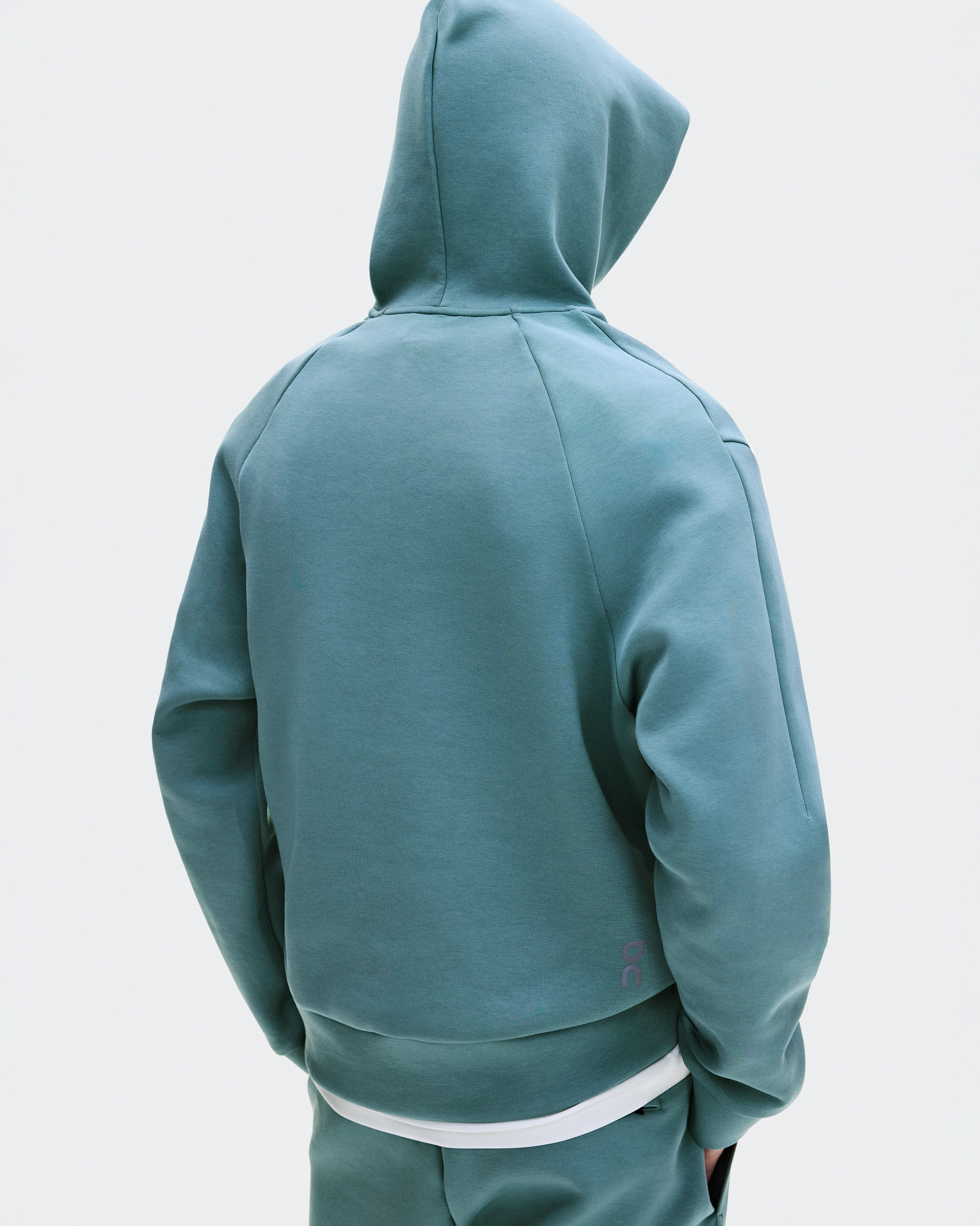 On Focus Tech Hoodie Agave Uomo Felpe