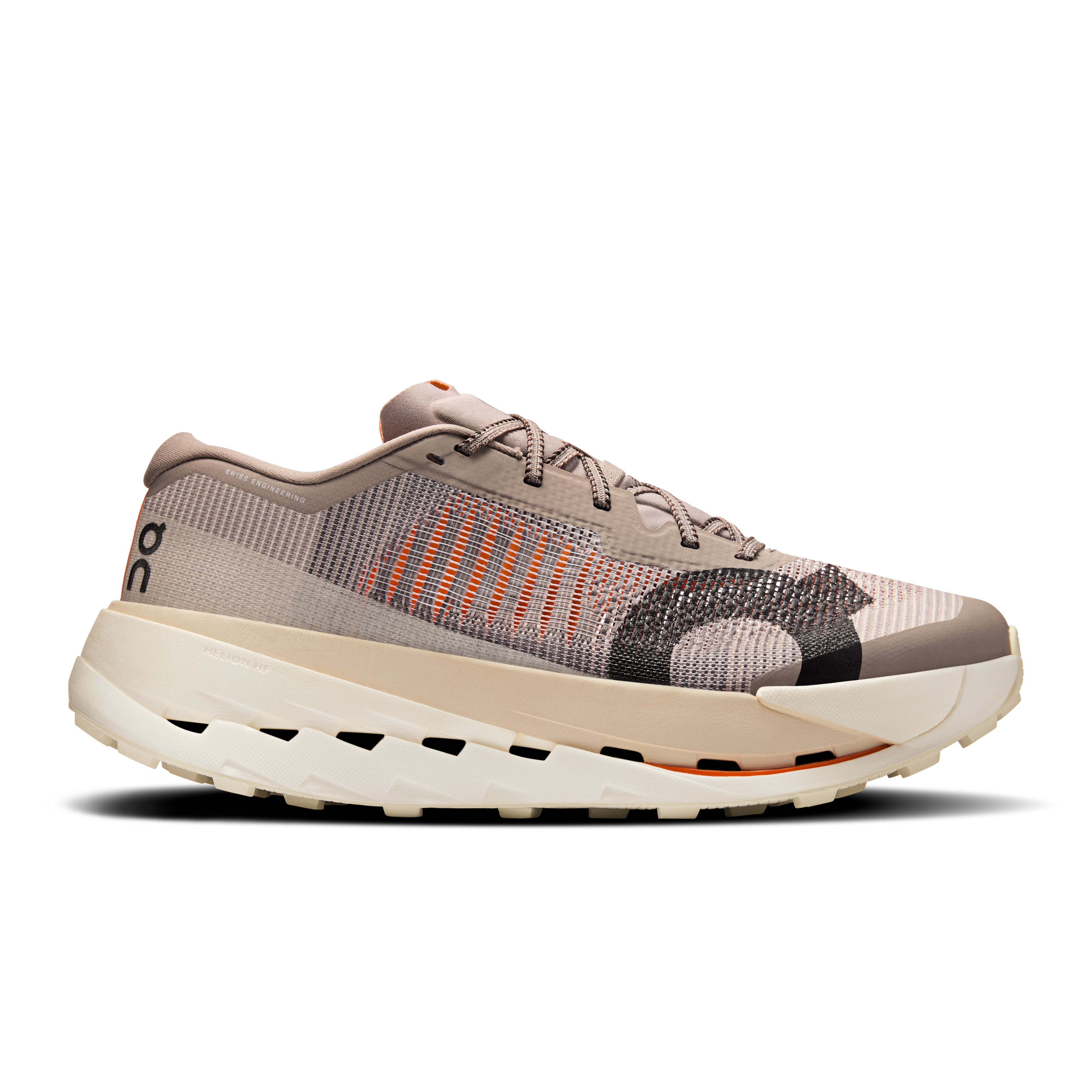 On Cloudultra Pro Grau Beige Herren Herren – Trail Running, Missiongrip™, Ultradistanzen Schuhe