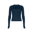 Studio Long-T Long-Sleeve Shirt in Navy