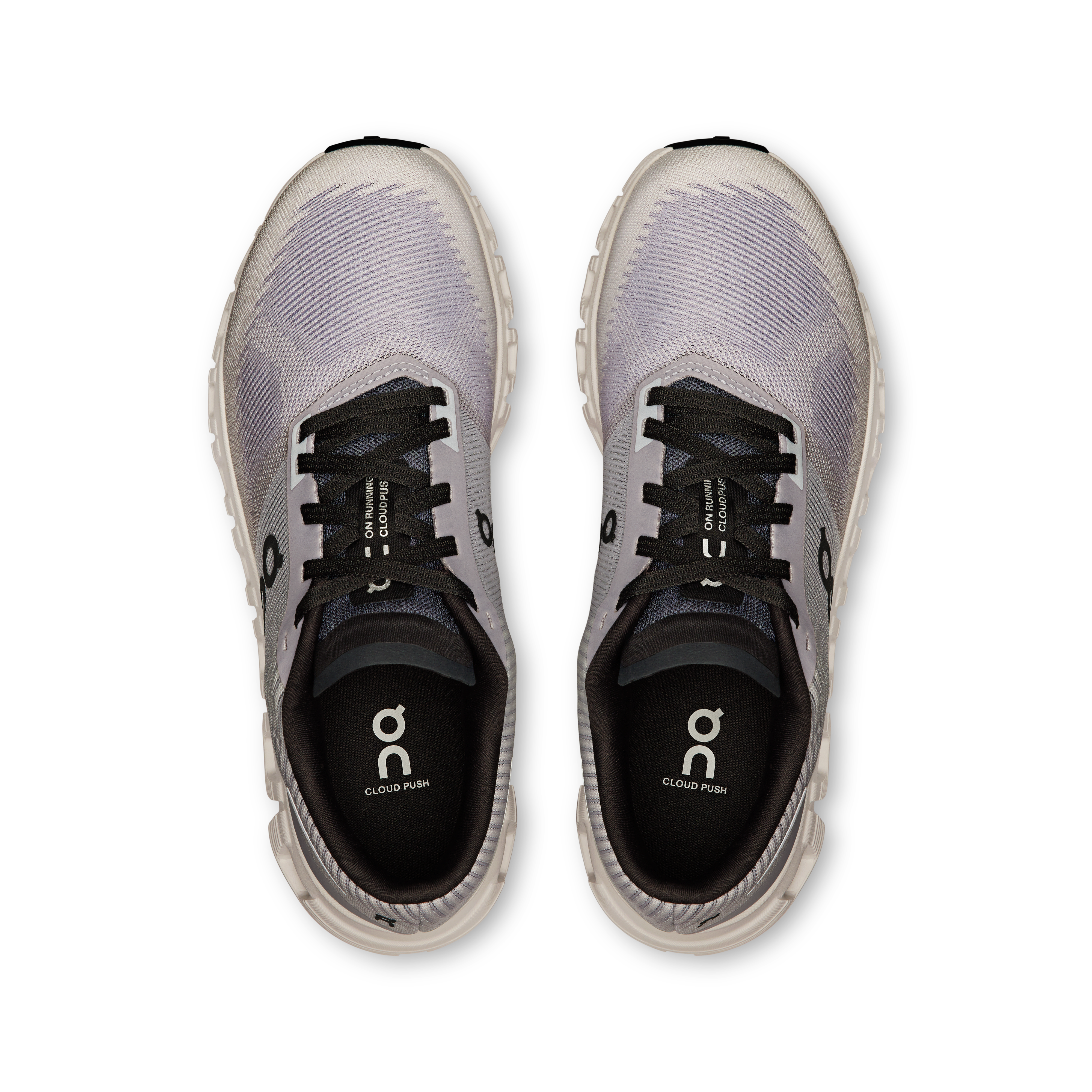 On Cloud 6 Push Lilac & Black Women Active life Shoes