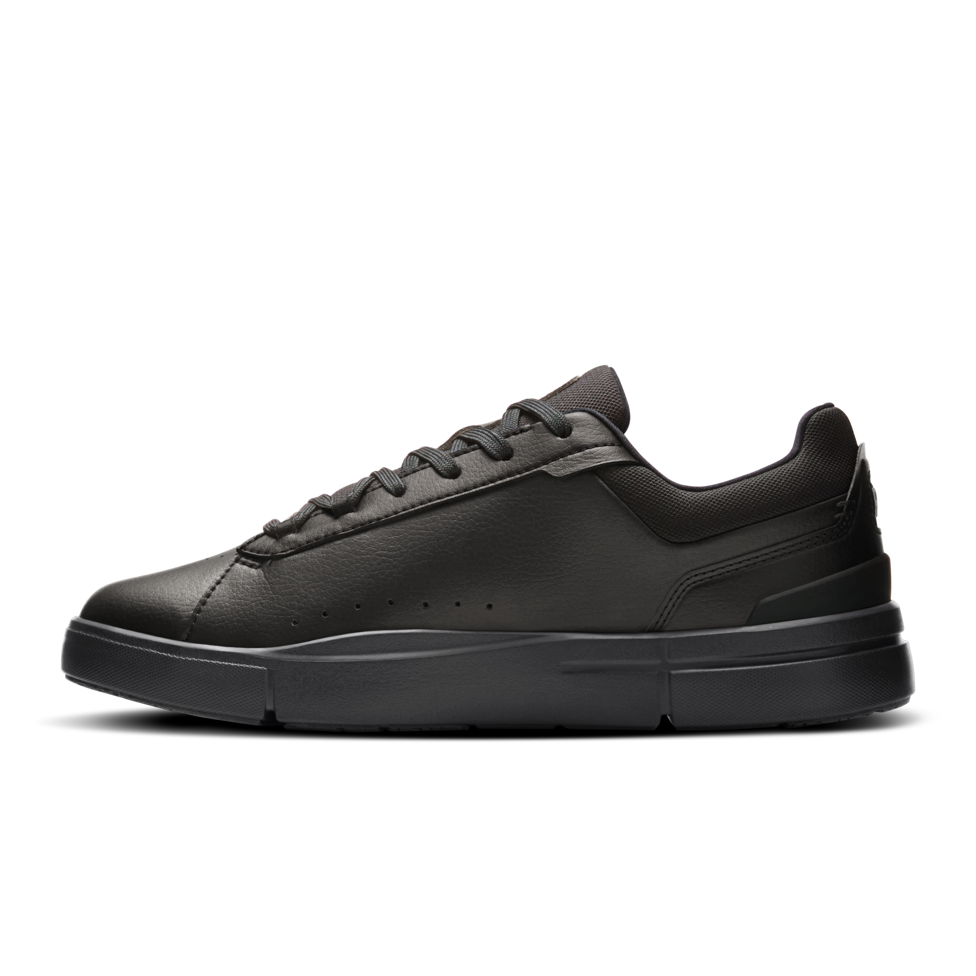 On THE ROGER Advantage Black & Black Women Tennis Shoes