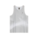 Pace Tank Top in Glacier/White