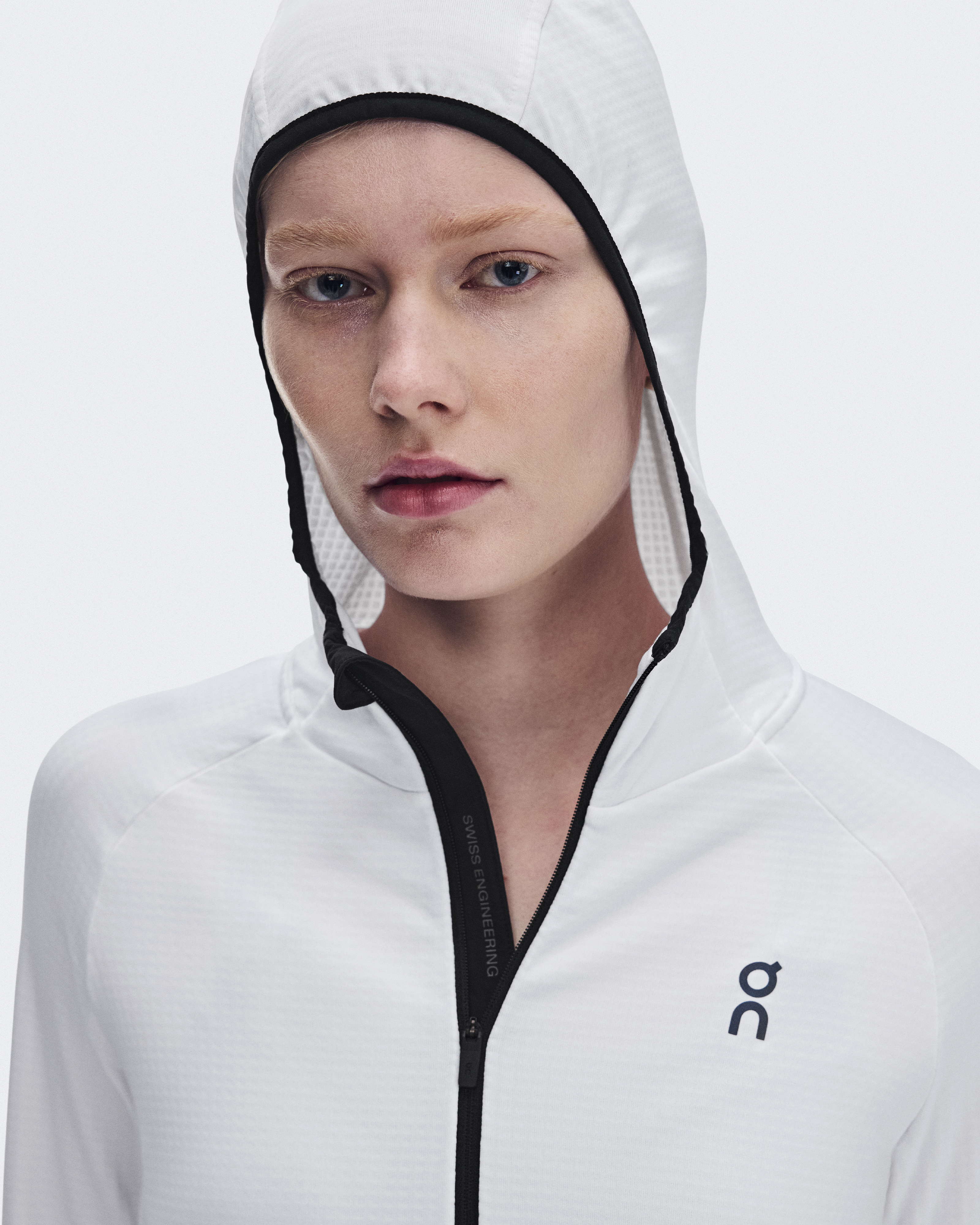Women's Climate Zip Hoodie | White | On Canada