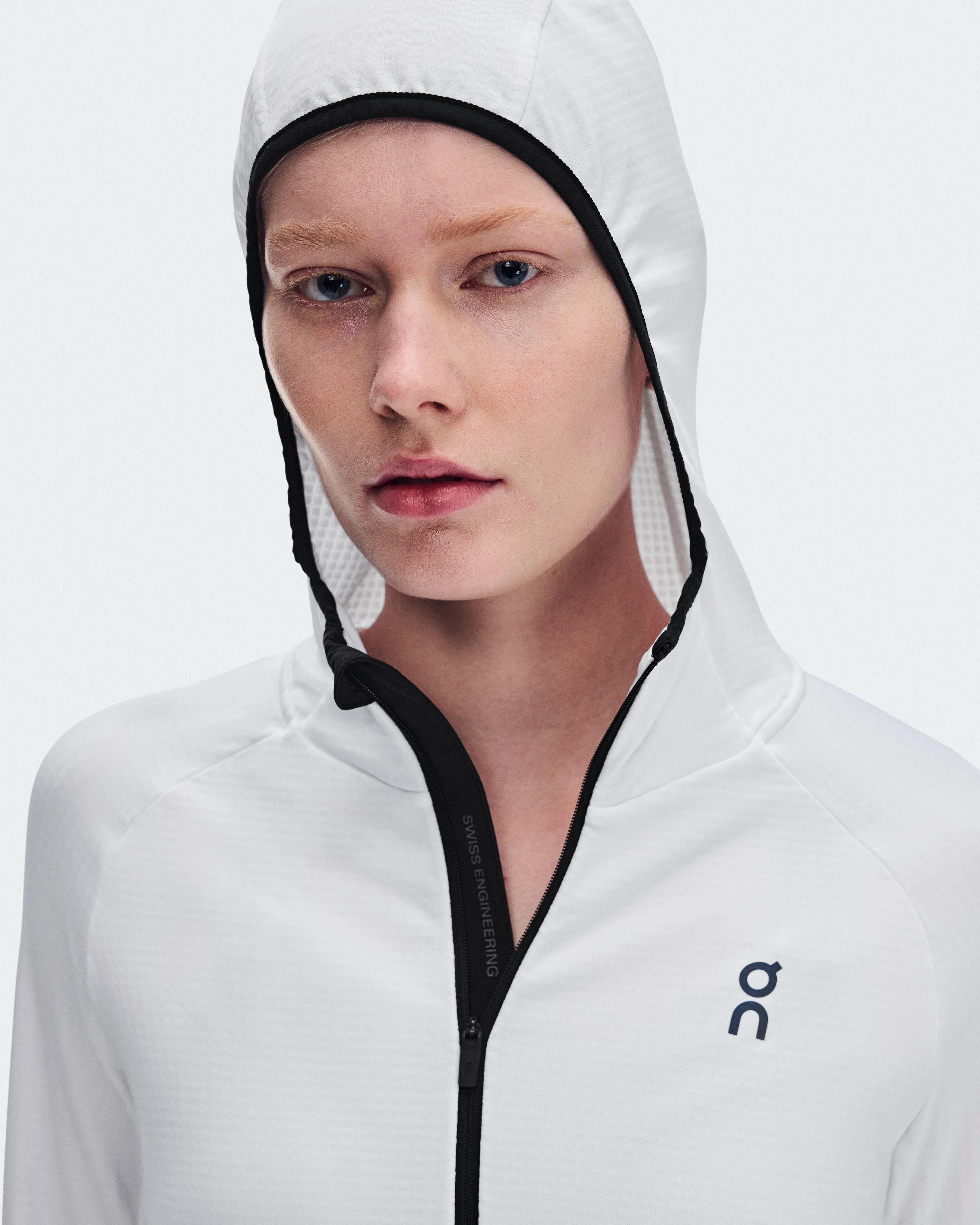 On Climate Zip Hoodie White Women Hoodies and sweatshirts