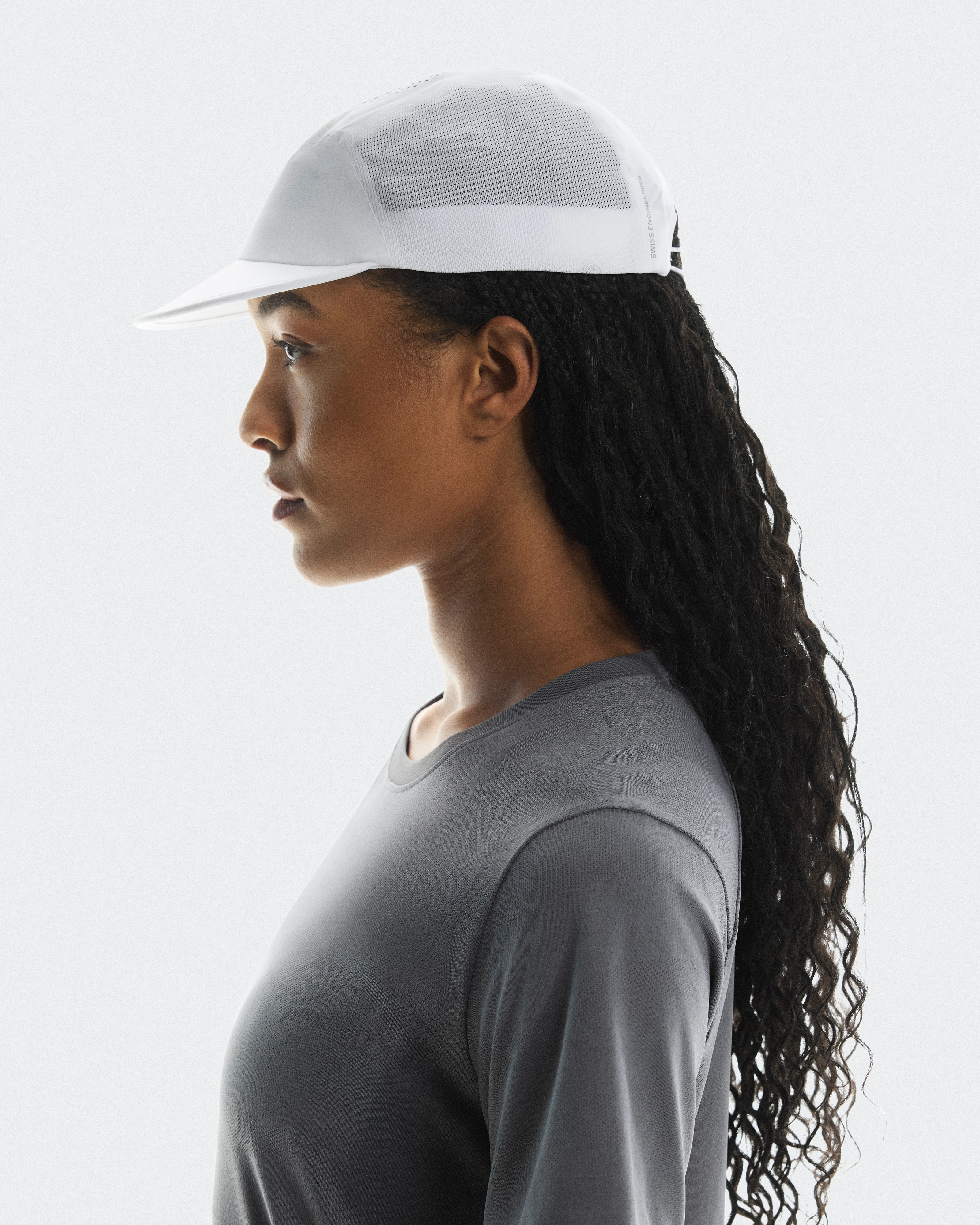 On Ultra Cap White Unisex Headwear
