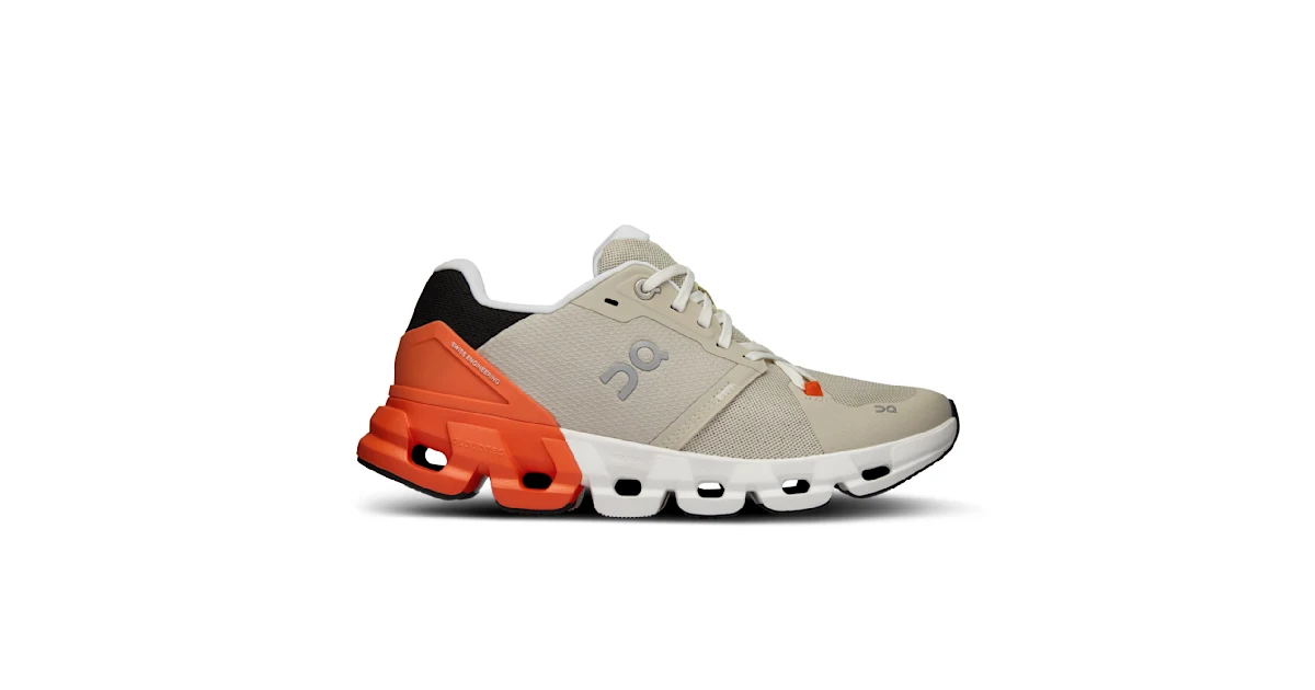 ★CARLYN★ Cloud 4colors H71305010 Women's Cloudflyer 4 | Beige & Orange | On United States