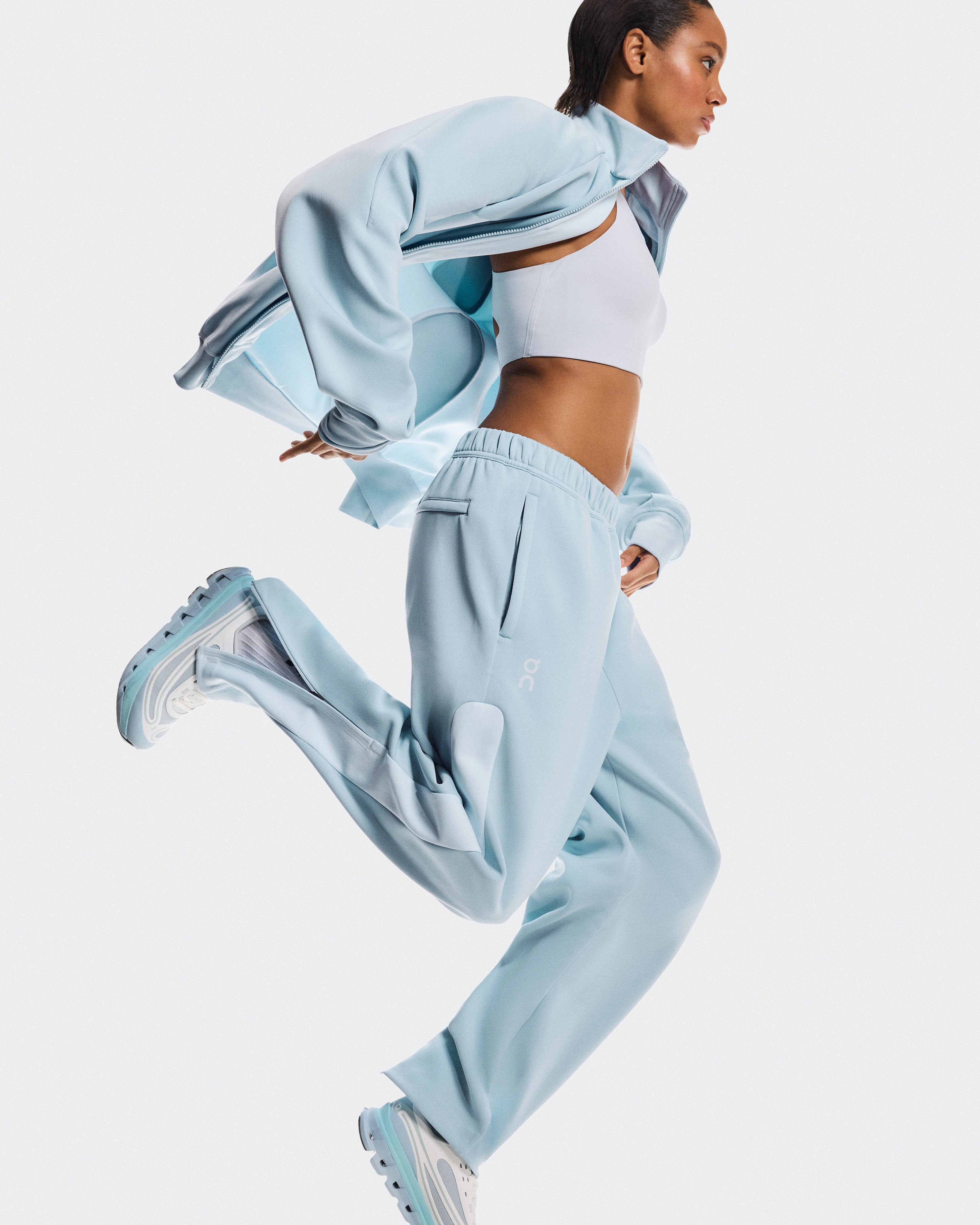 On Track Pants IKON Cascade & Chambray Unisex Pants