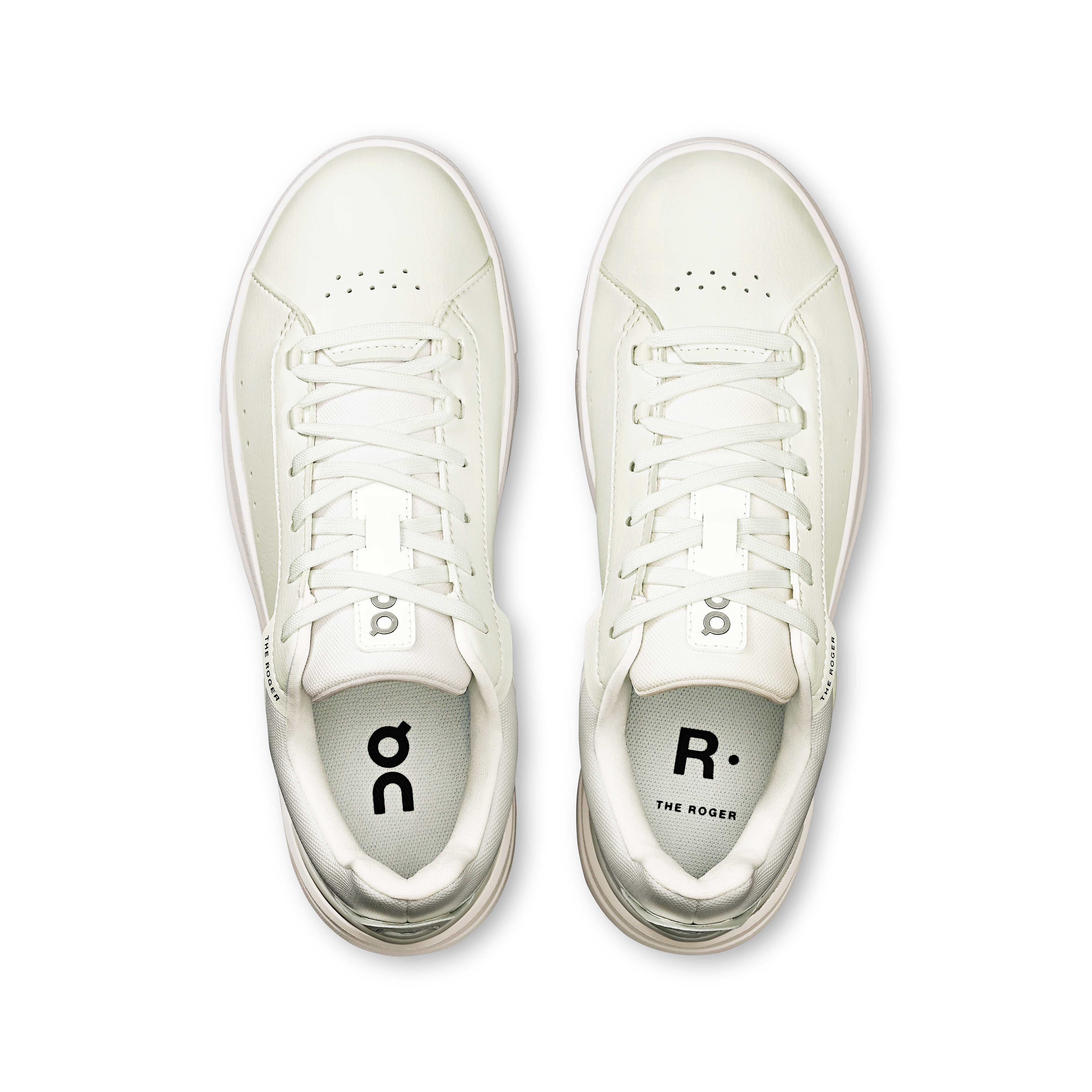 On THE ROGER Advantage White & White Women Tennis Shoes