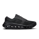 Cloudrunner 3 Wide Road Running Shoe in Black/Black