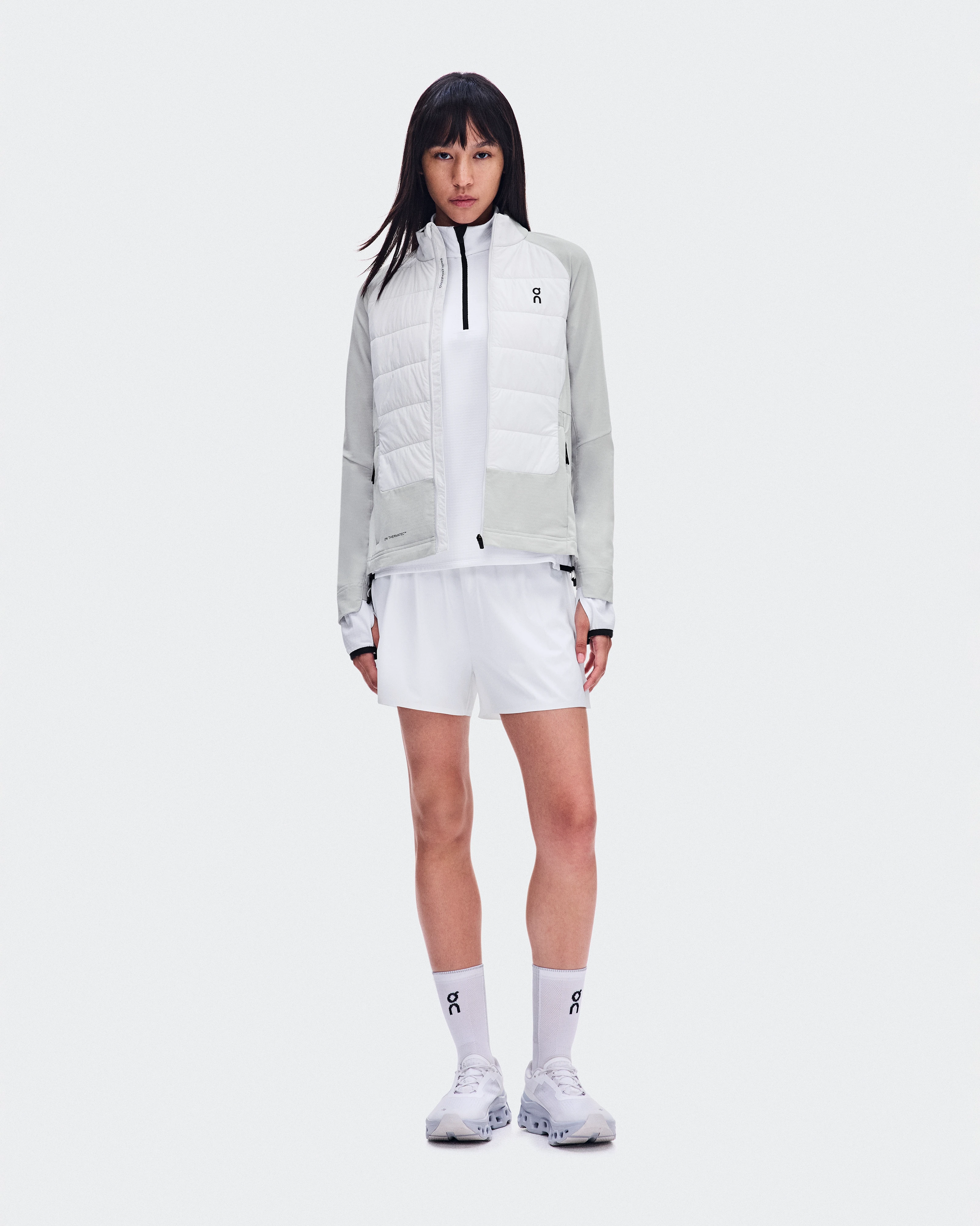 On Weather Hybrid Jacket Glacier & Frost Women Jackets