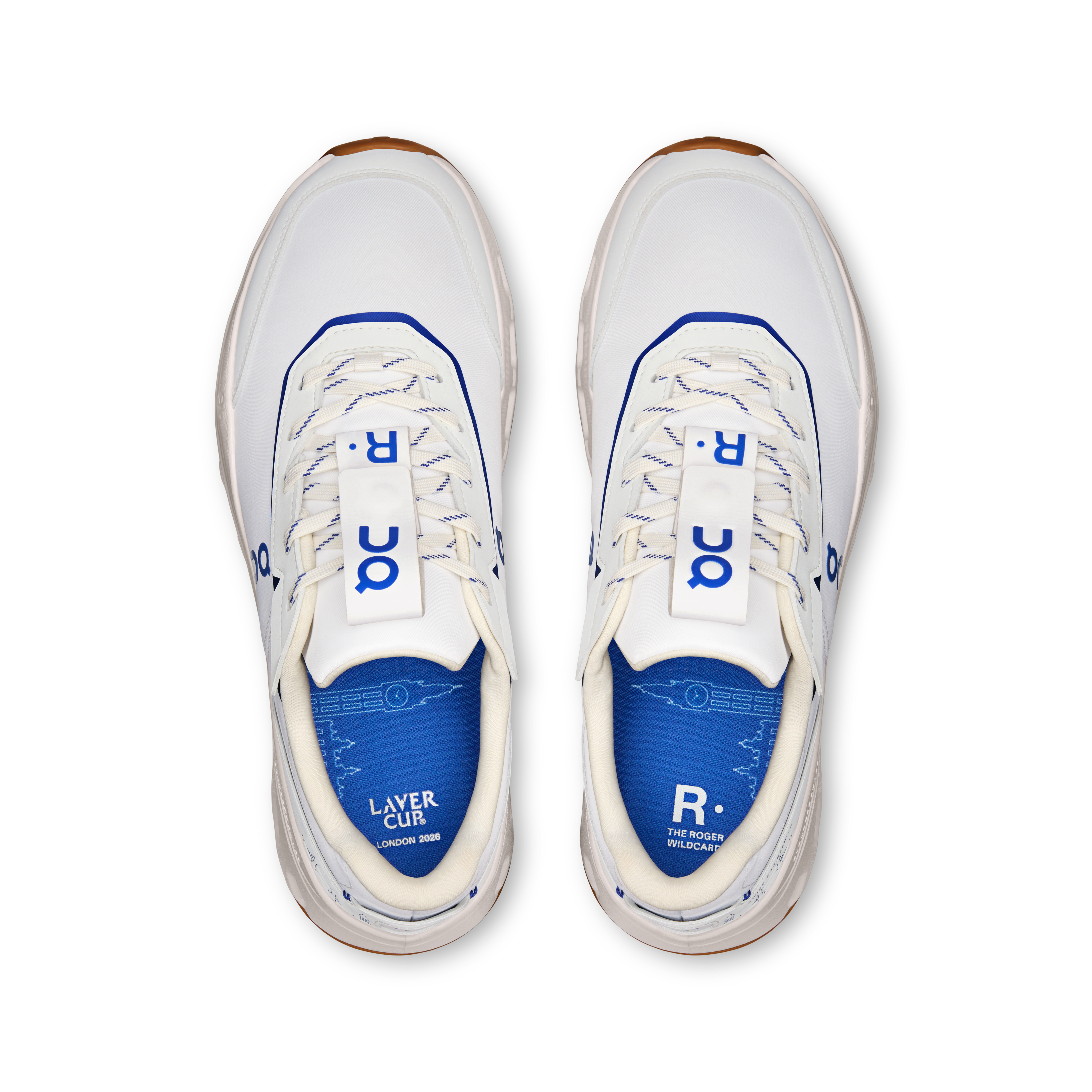 On THE ROGER Wildcard LC White & Indigo Men – Lifestyle, All-Day Shoes