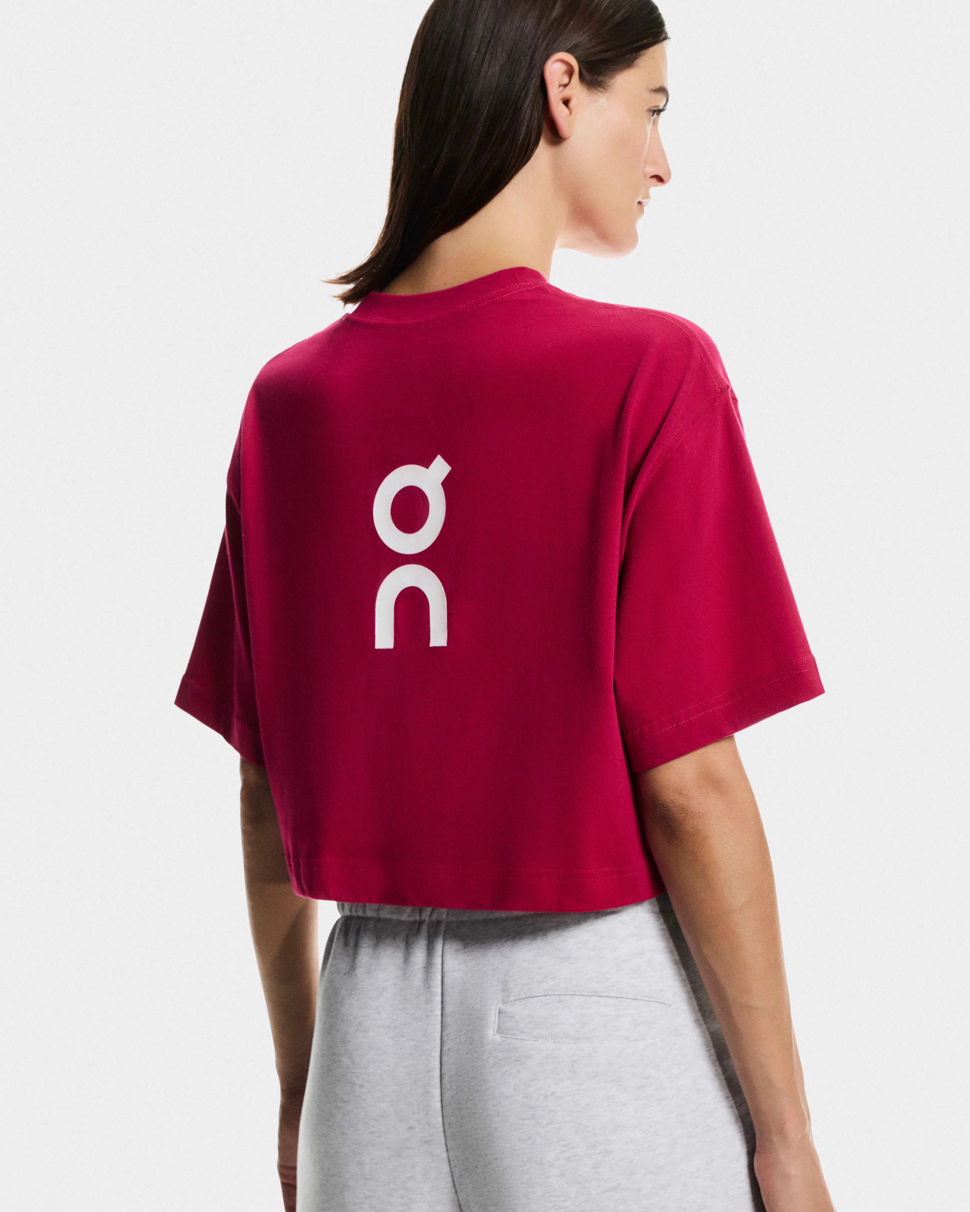 On Club Boxy-T Grenadine Women Tops and t-shirts