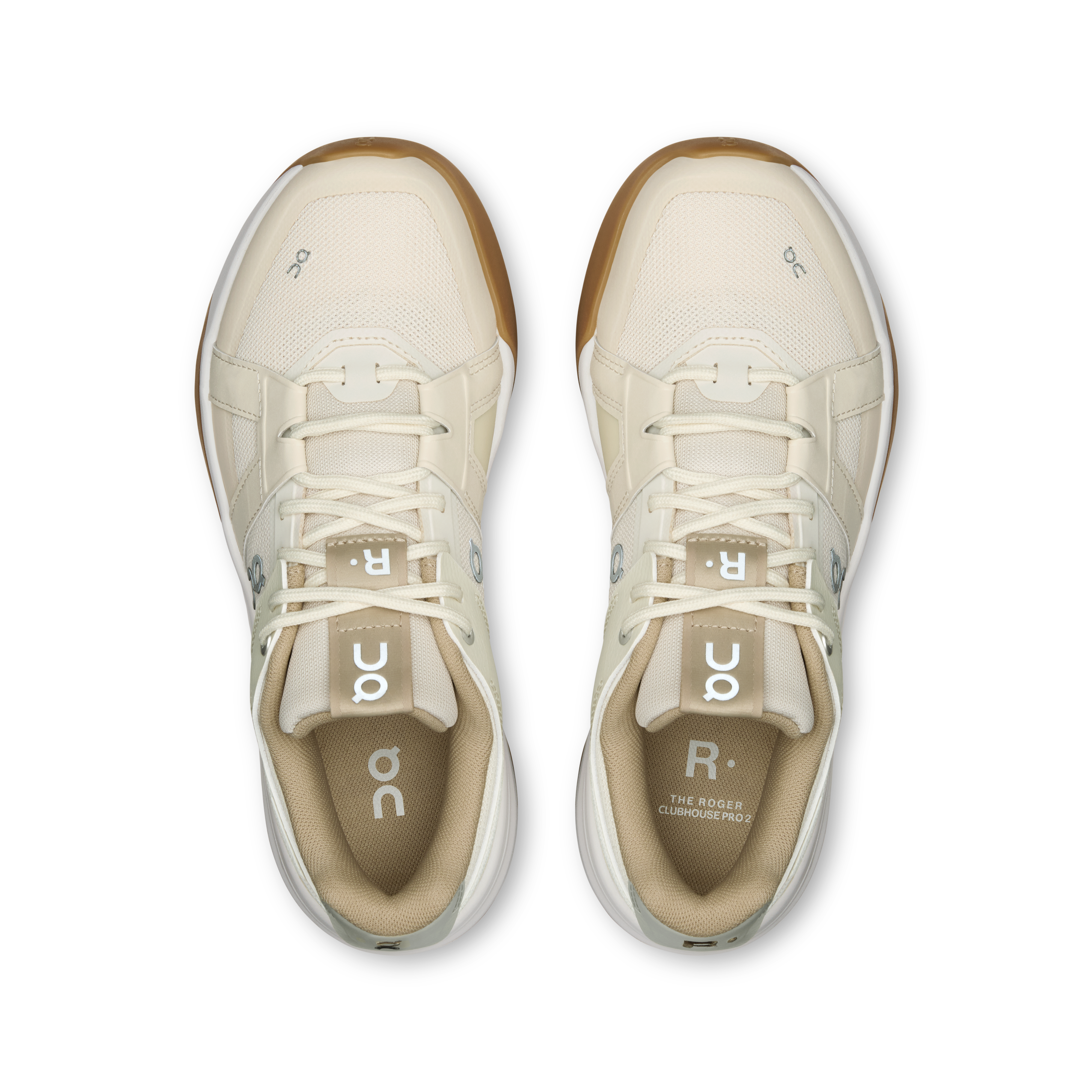 On THE ROGER Clubhouse Pro 2 Grain & Dew Women Tennis Shoes