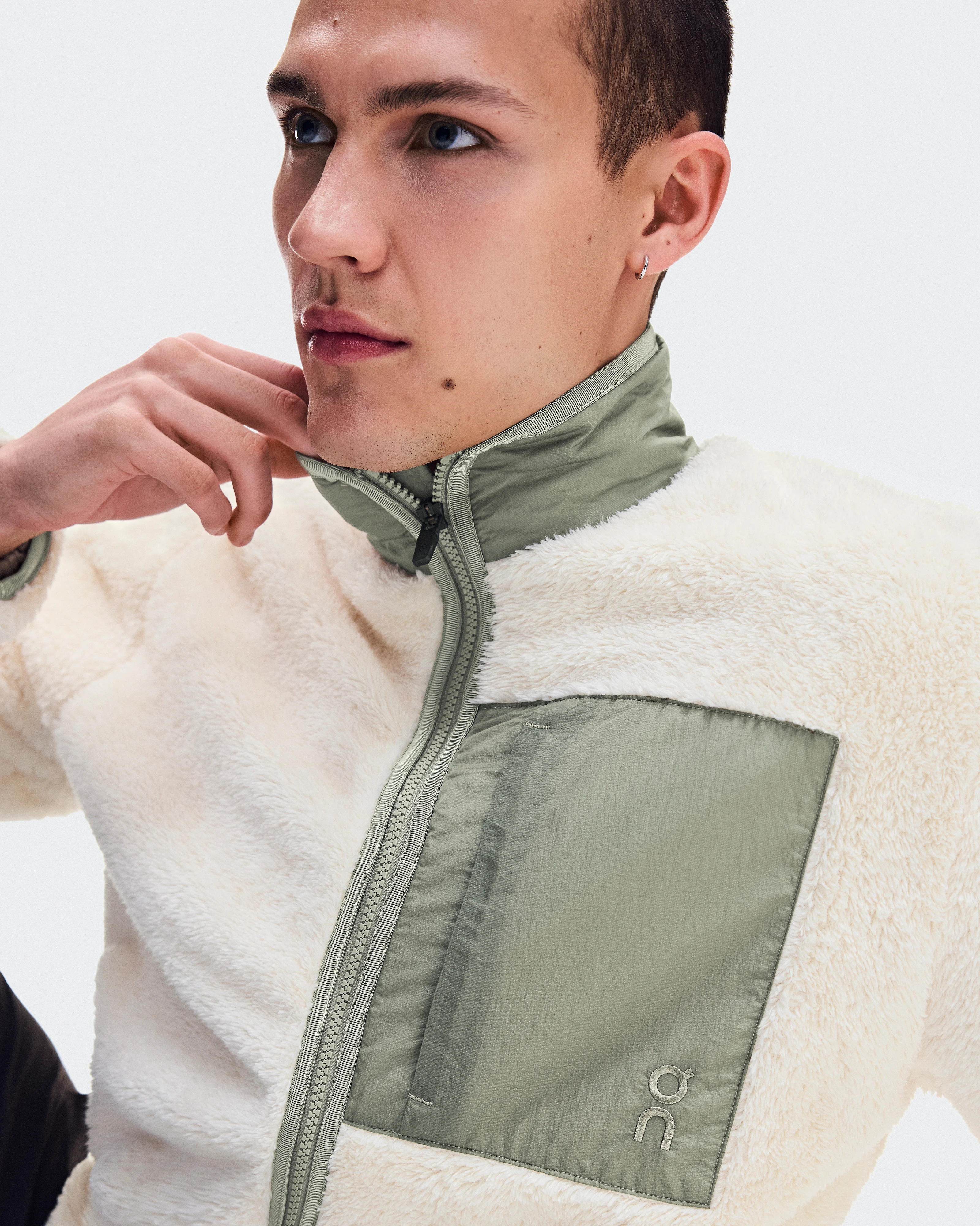 On Ascent Fleece Jacket Chantilly Unisex Jackets