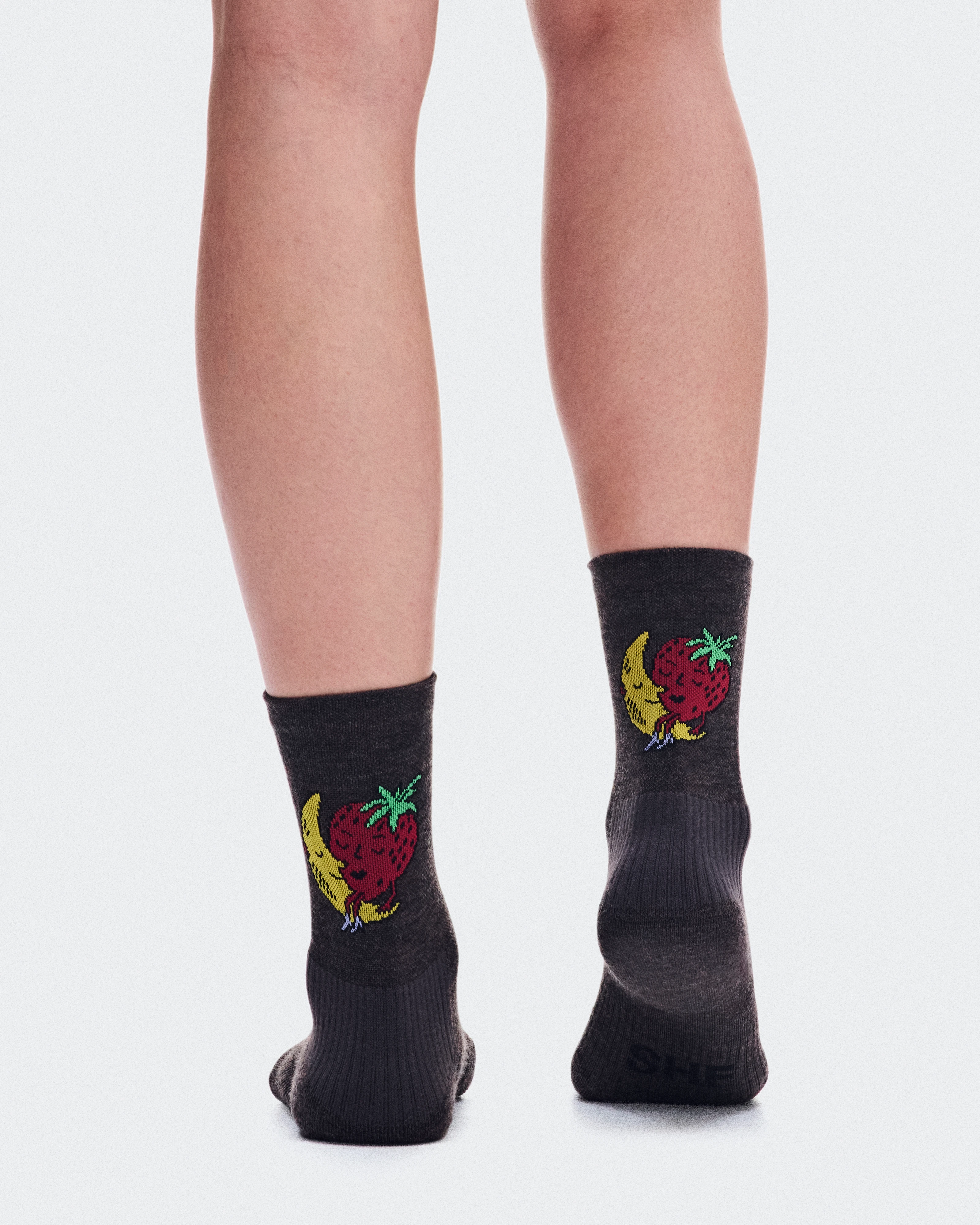 On Merino Sock SHG Brown Unisex Socks